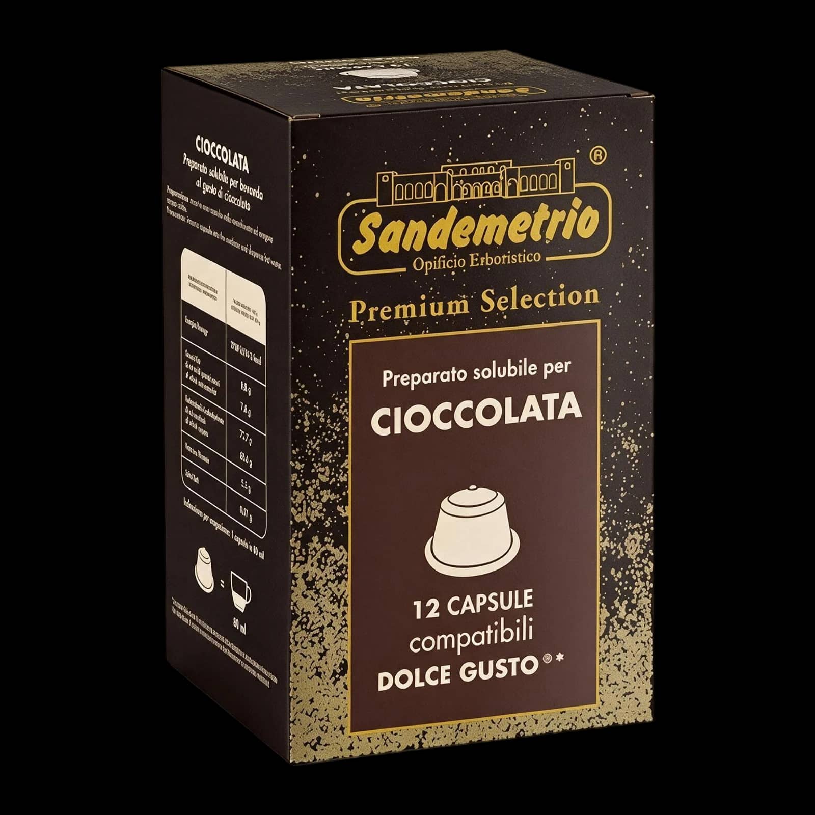 SanDemetrio Cioccolato 12 Capsule | Dolce Gusto