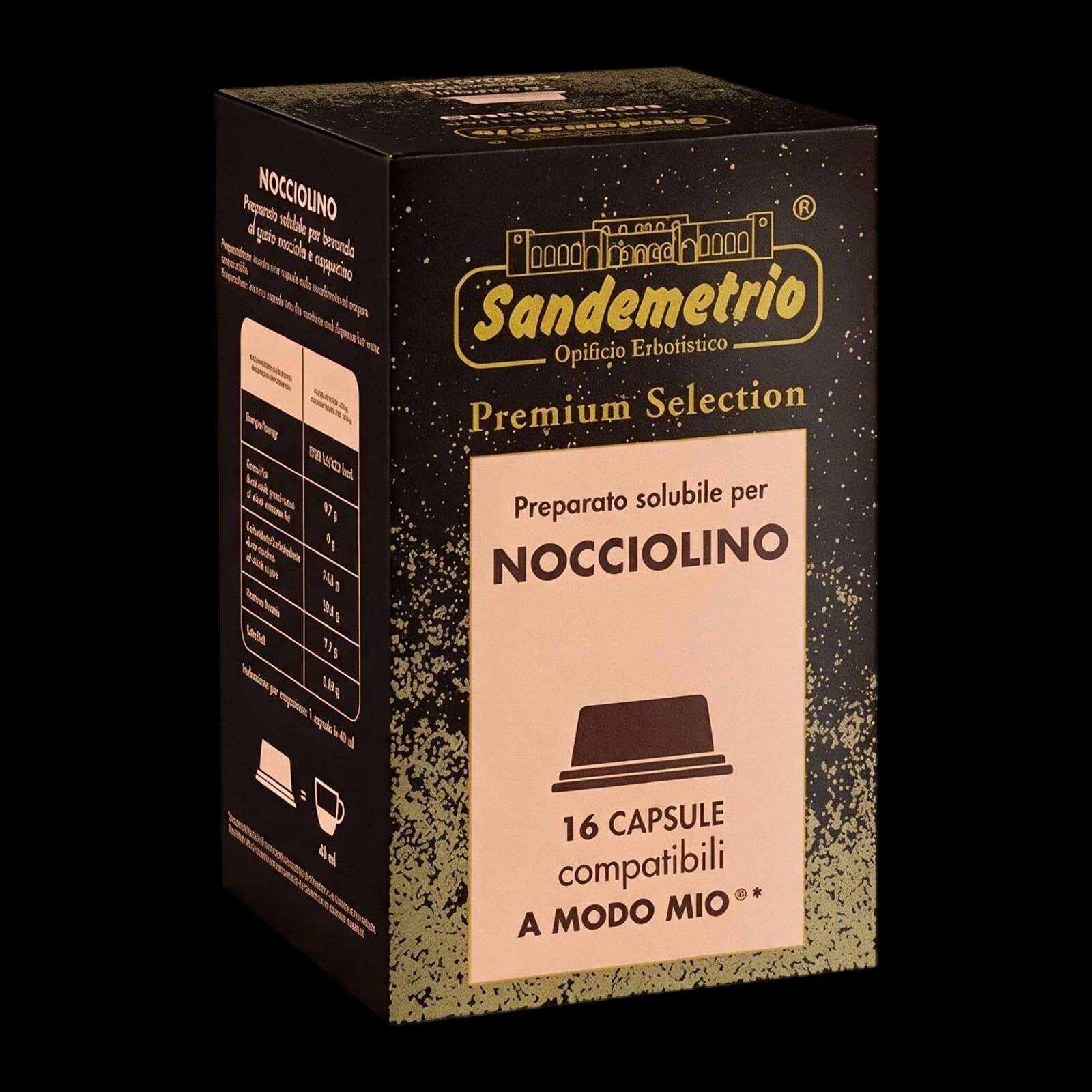 SanDemetrio Nocciolino 16 Capsule | Lavazza A Modo Mio