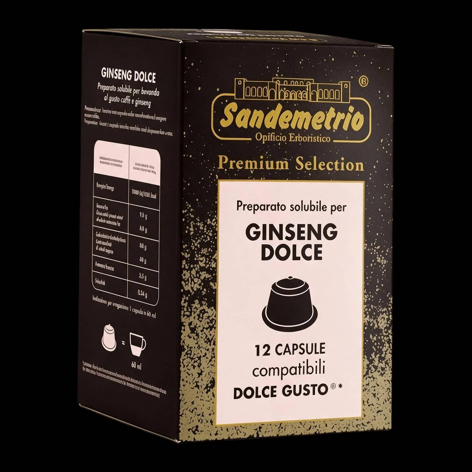 SanDemetrio Ginseng Dolce 12 Capsule | Dolce Gusto