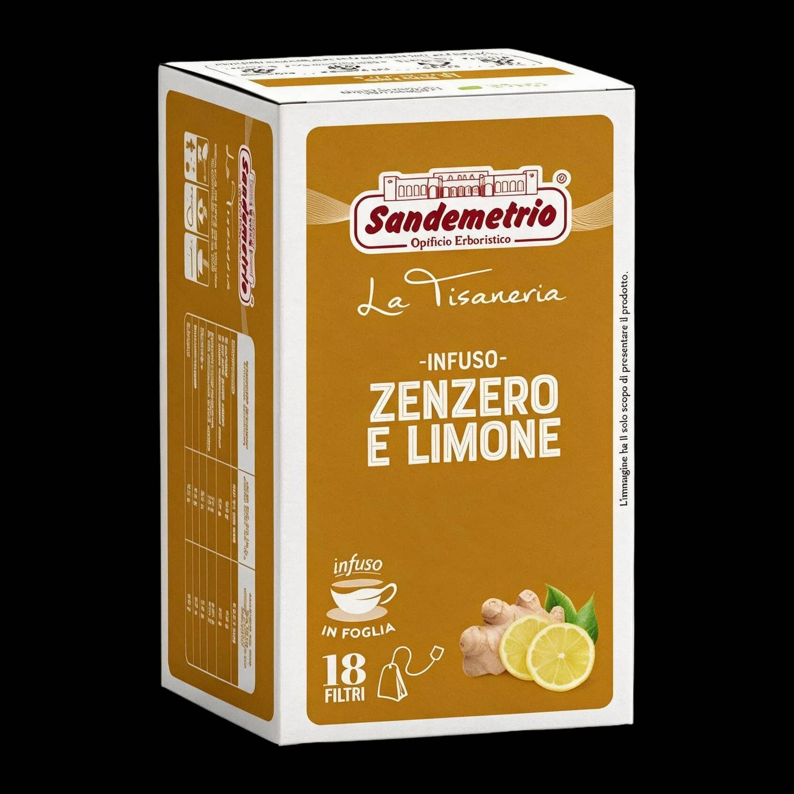 SanDemetrio Infuso Zenzero e Limone 18 Bustine