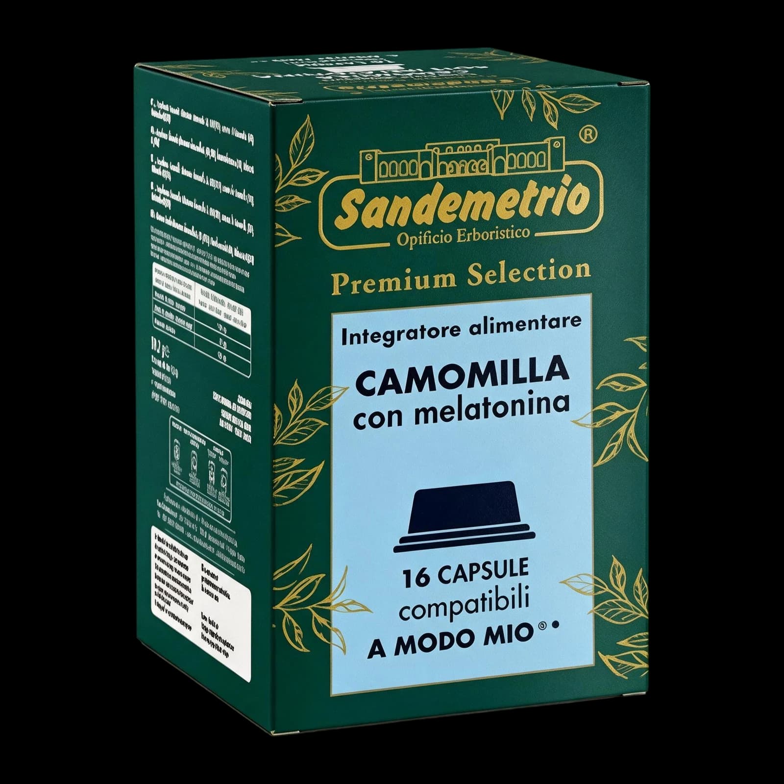 SanDemetrio Camomilla e Melatonina Capsule | A Modo Mio, immagine 1