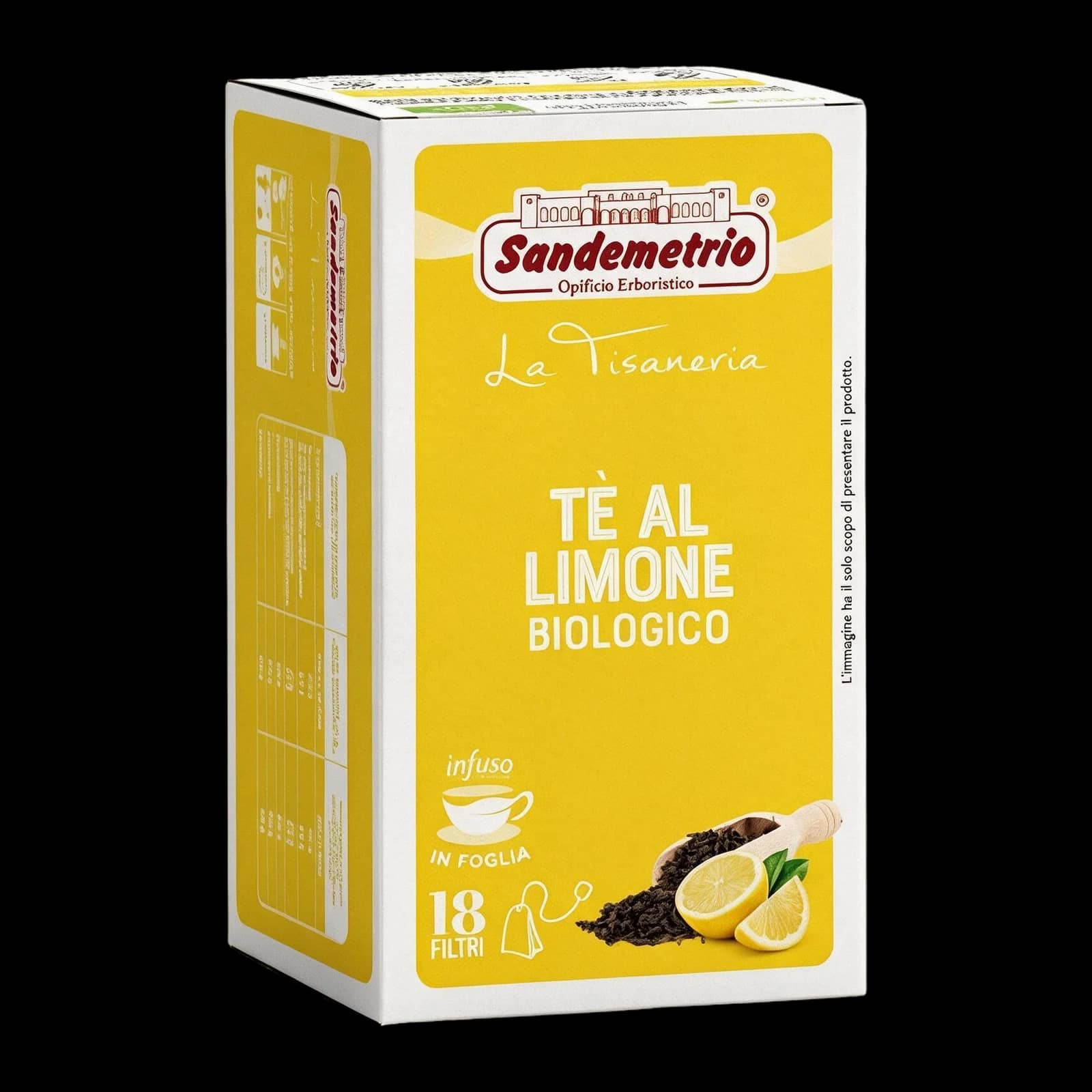 SanDemetrio Lemon Black Tea Bio 18 Bustine
