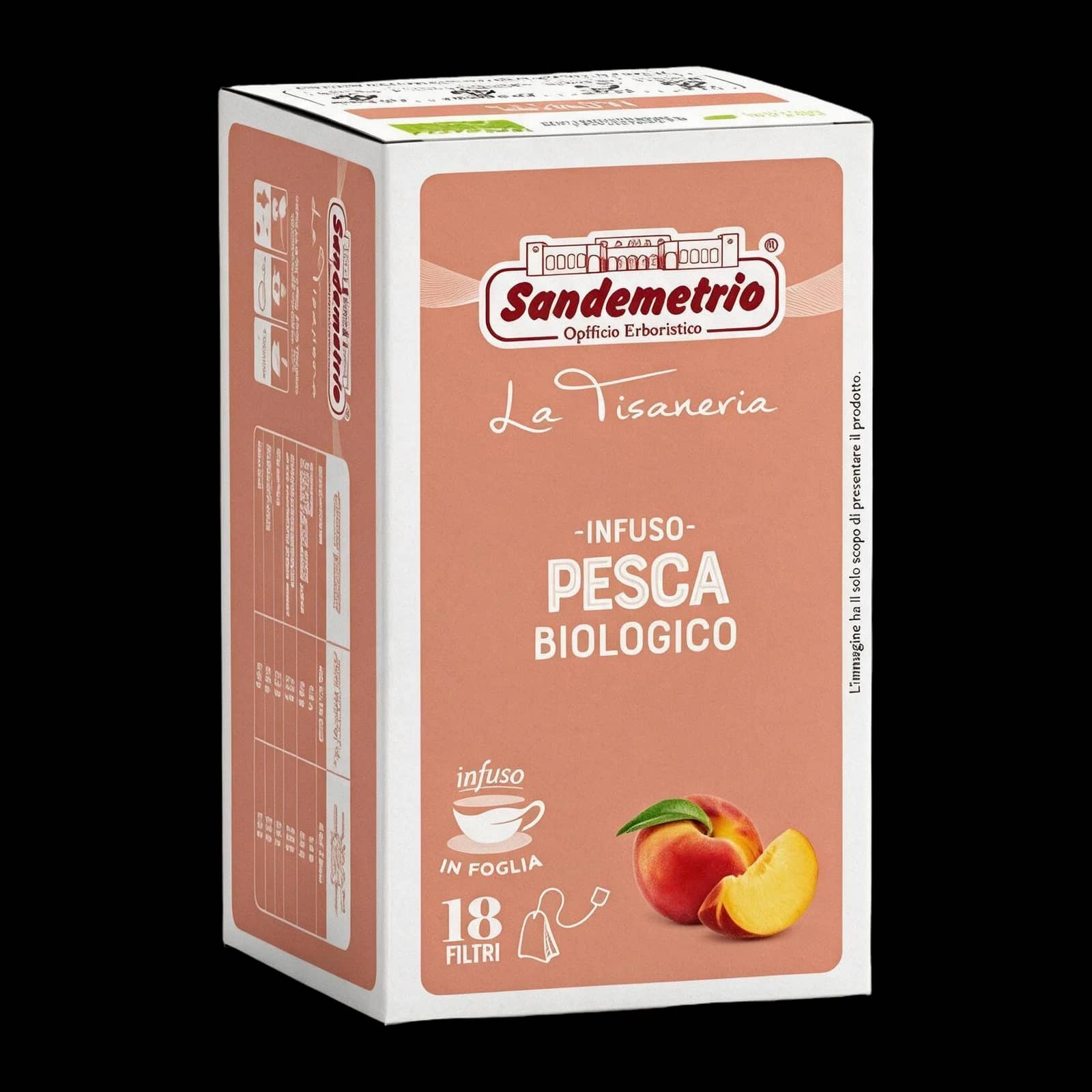 SanDemetrio Infuso alla Pesca Bio 18 Bustine