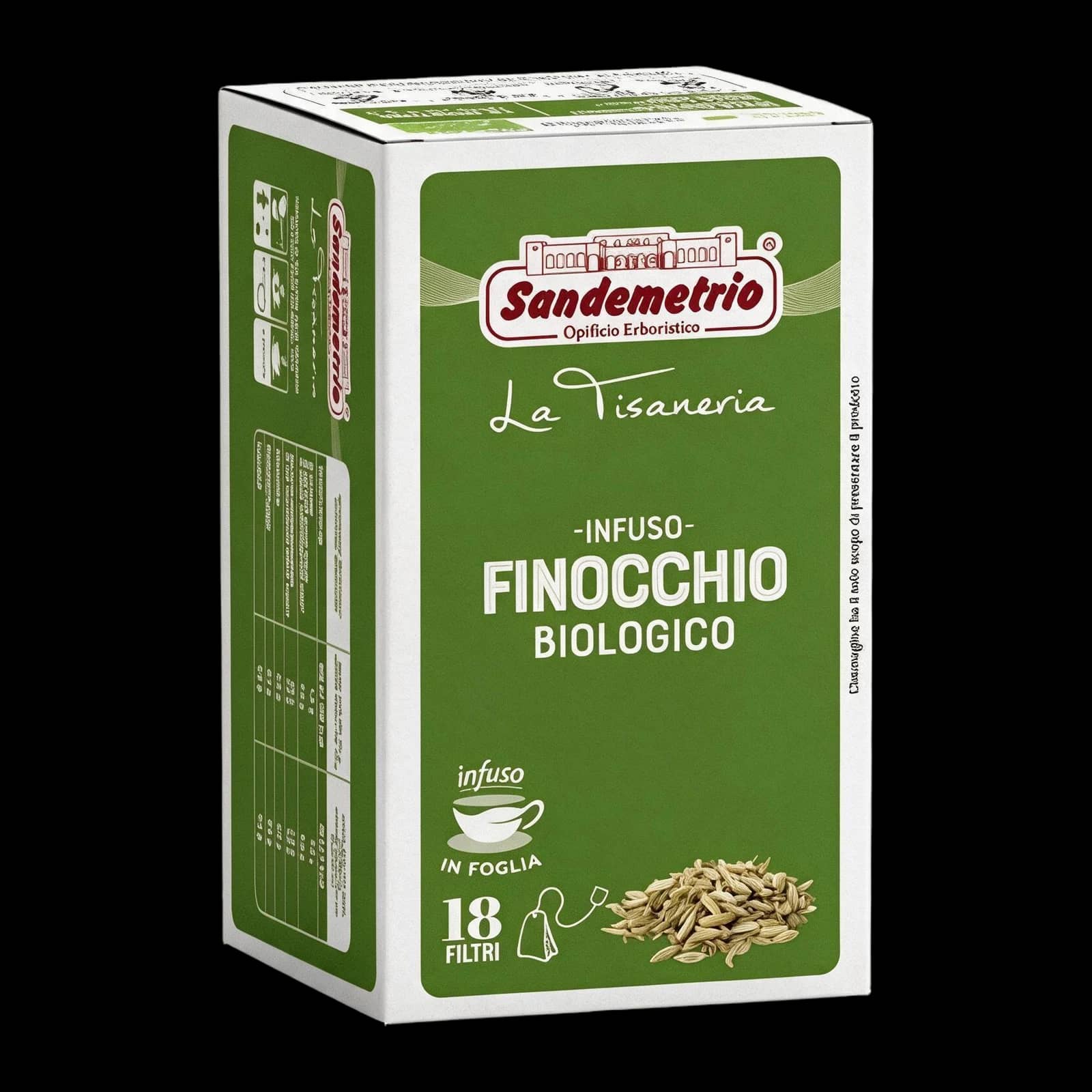 SanDemetrio Tisana al Finocchio Bio 18 Bustine