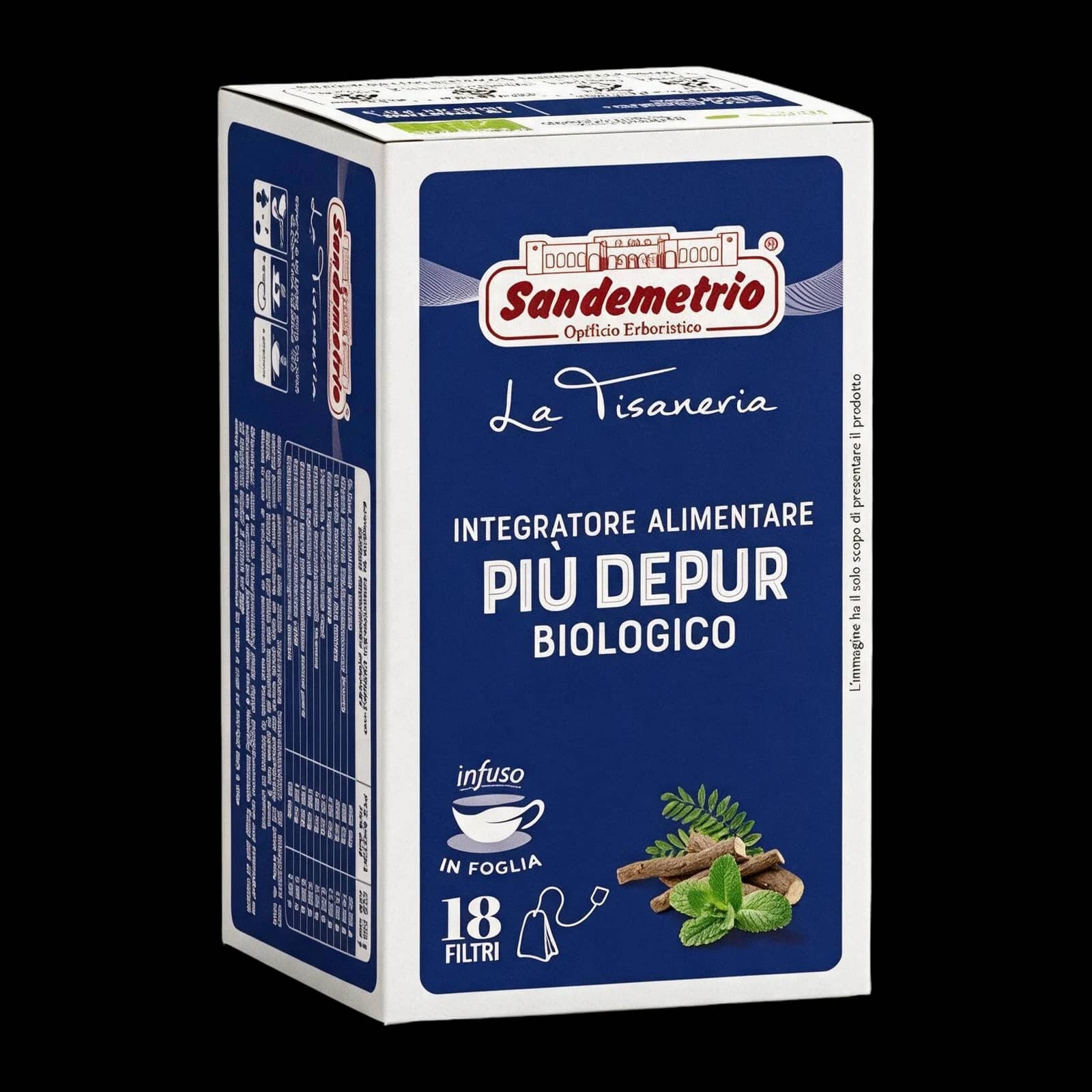 SanDemetrio Più Depur Infuso Bio 18 Bustine