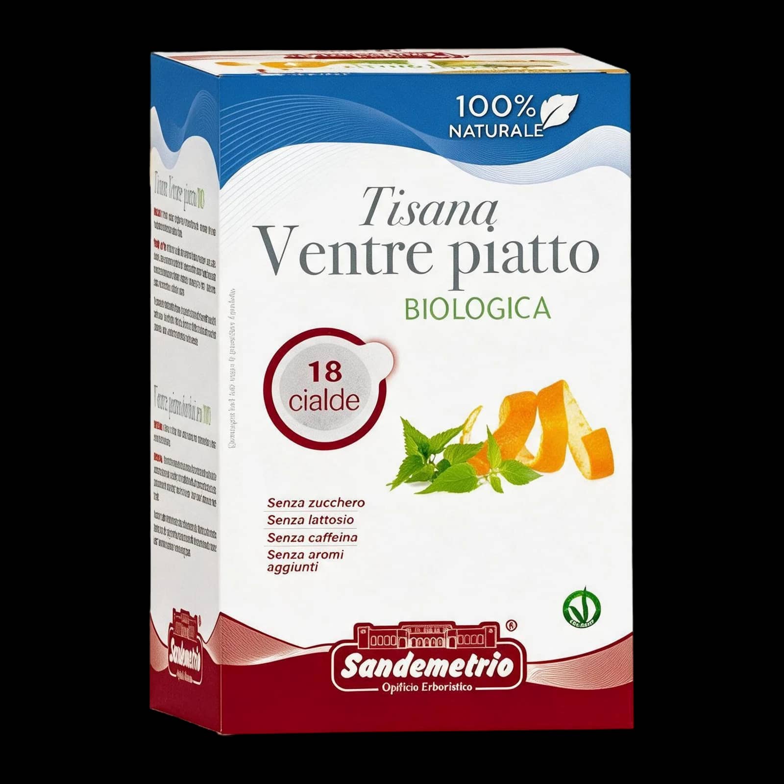 SanDemetrio Tisana Ventre Piatto 18 Cialde | ESE 44 mm