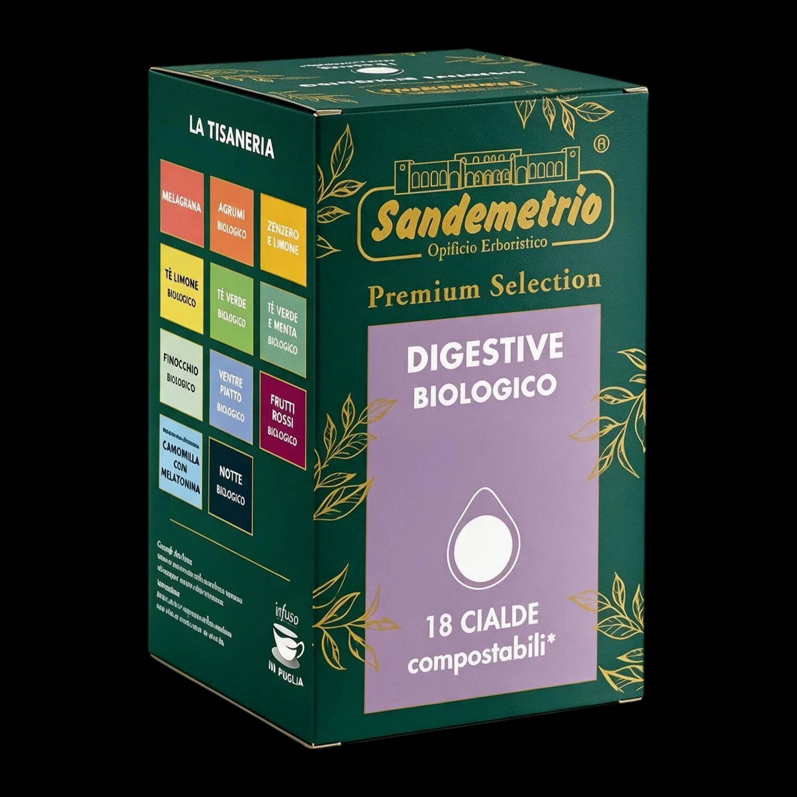 SanDemetrio Tisana Digestiva 18 Cialde | ESE 44 mm