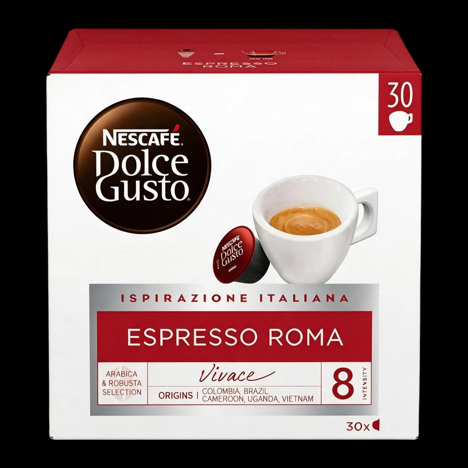 Nestlè Nescafé Espresso Roma 30 Capsule | Dolce Gusto, immagine 1