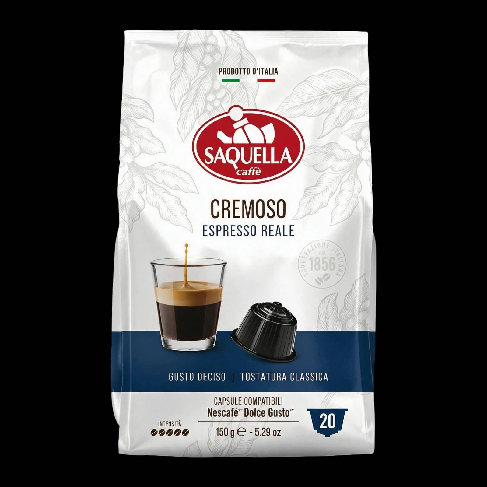 Saquella Cremoso 20 Capsule | Dolce Gusto