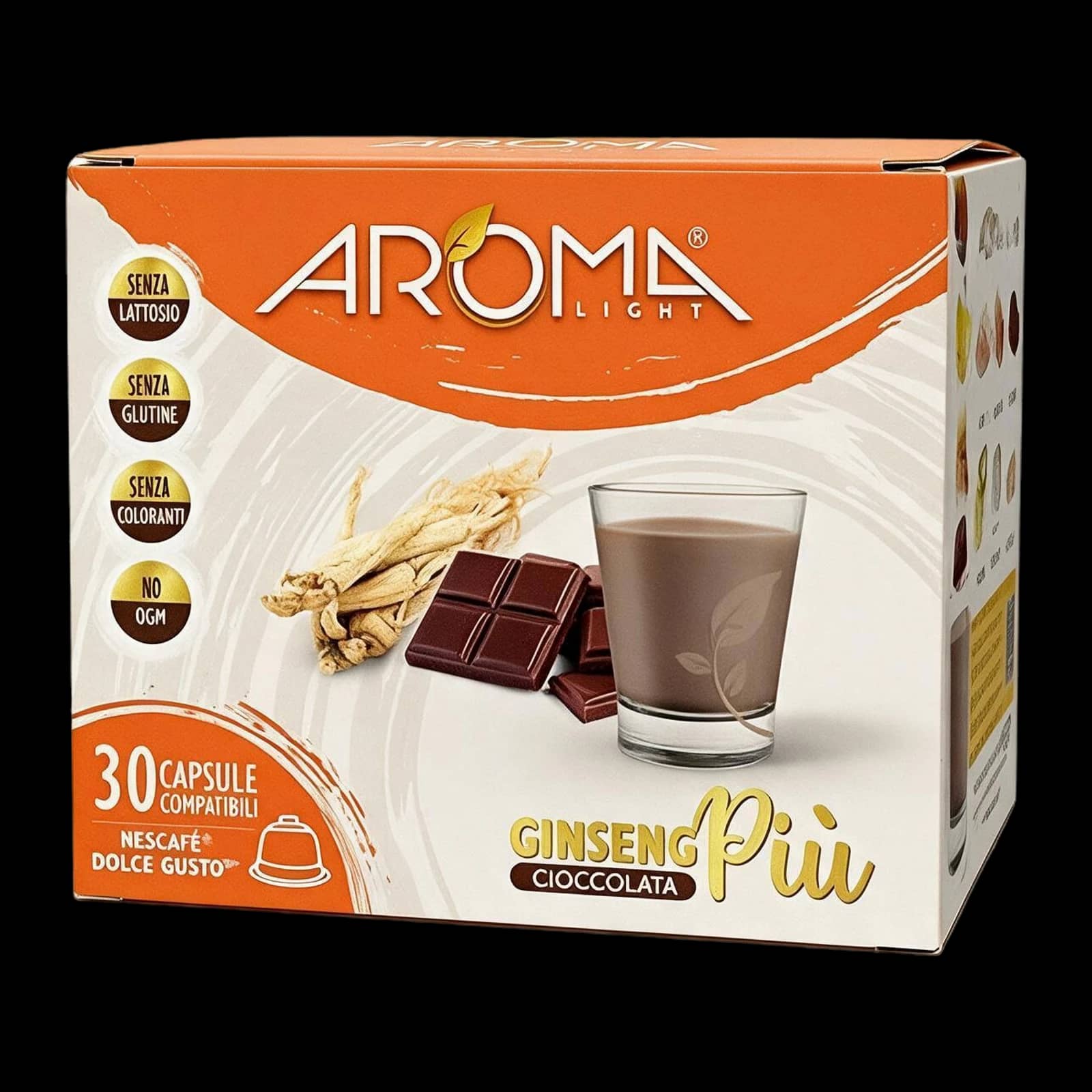 Aroma Light Ginseng e Cioccolato 30 Capsule | Dolce Gusto