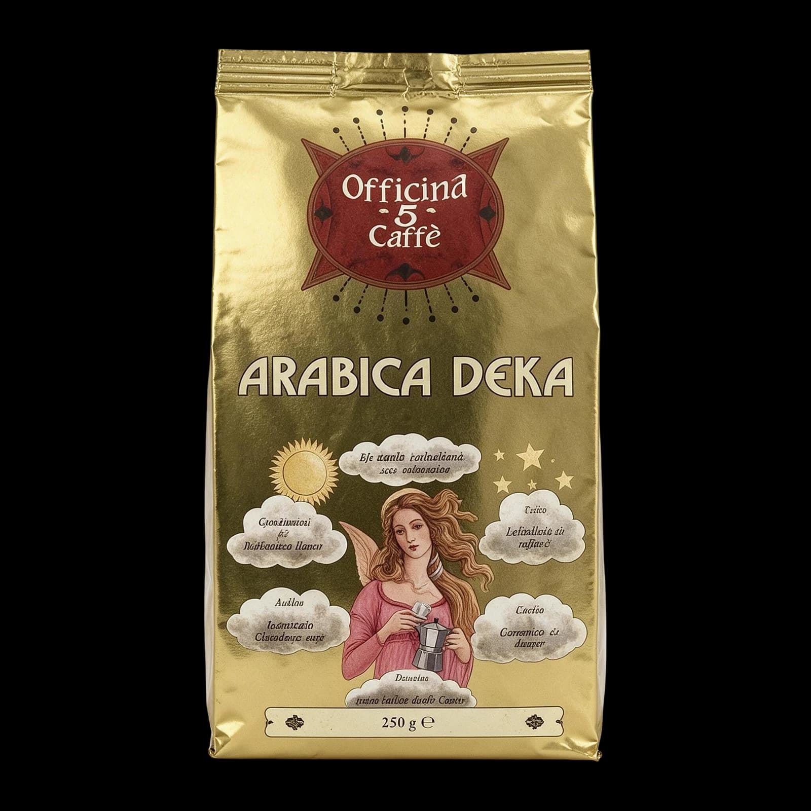 Officina 5 caffè Decaffeinato Moka Macinato, immagine 1