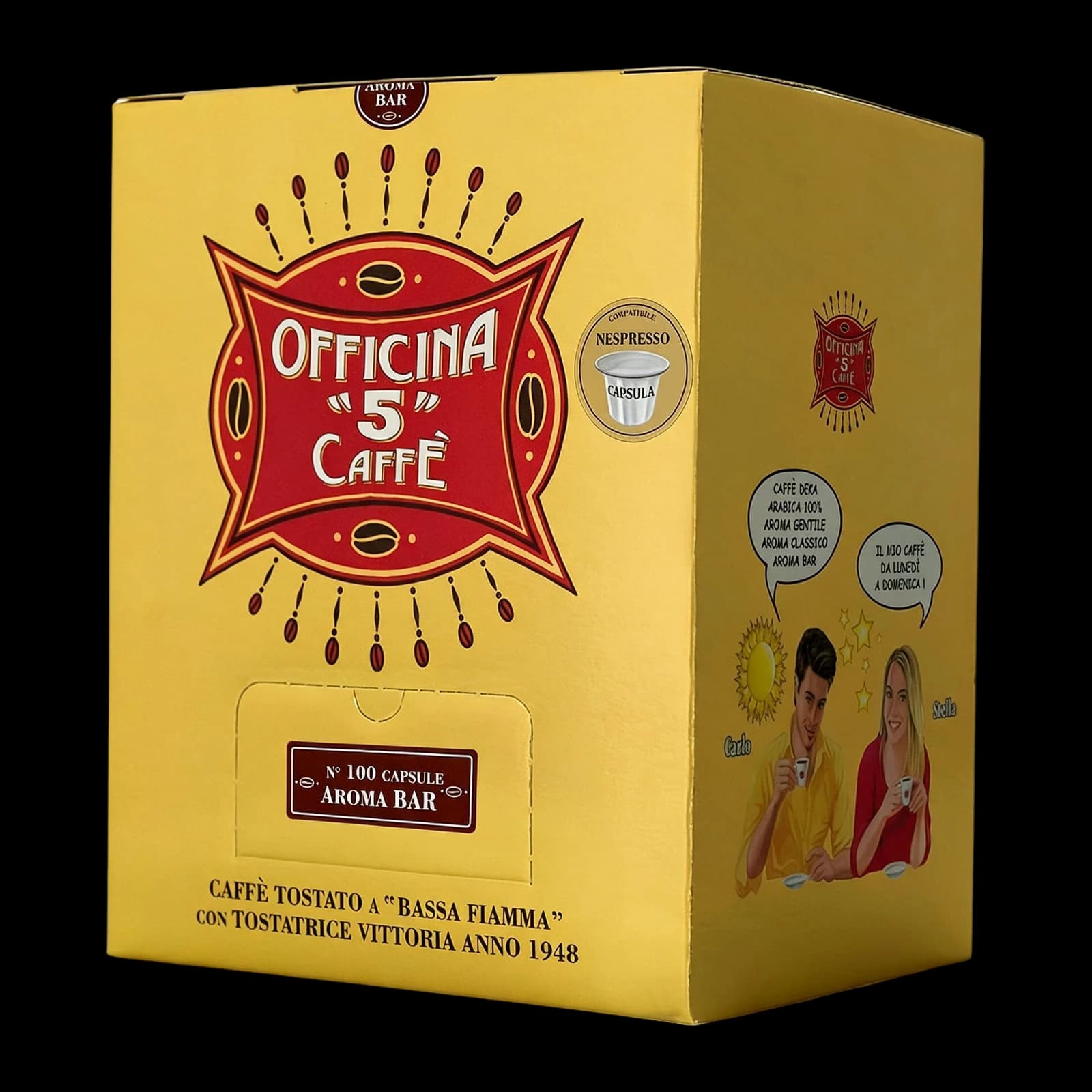 Officina 5 caffè Aroma Bar Capsule | Nespresso, immagine 1
