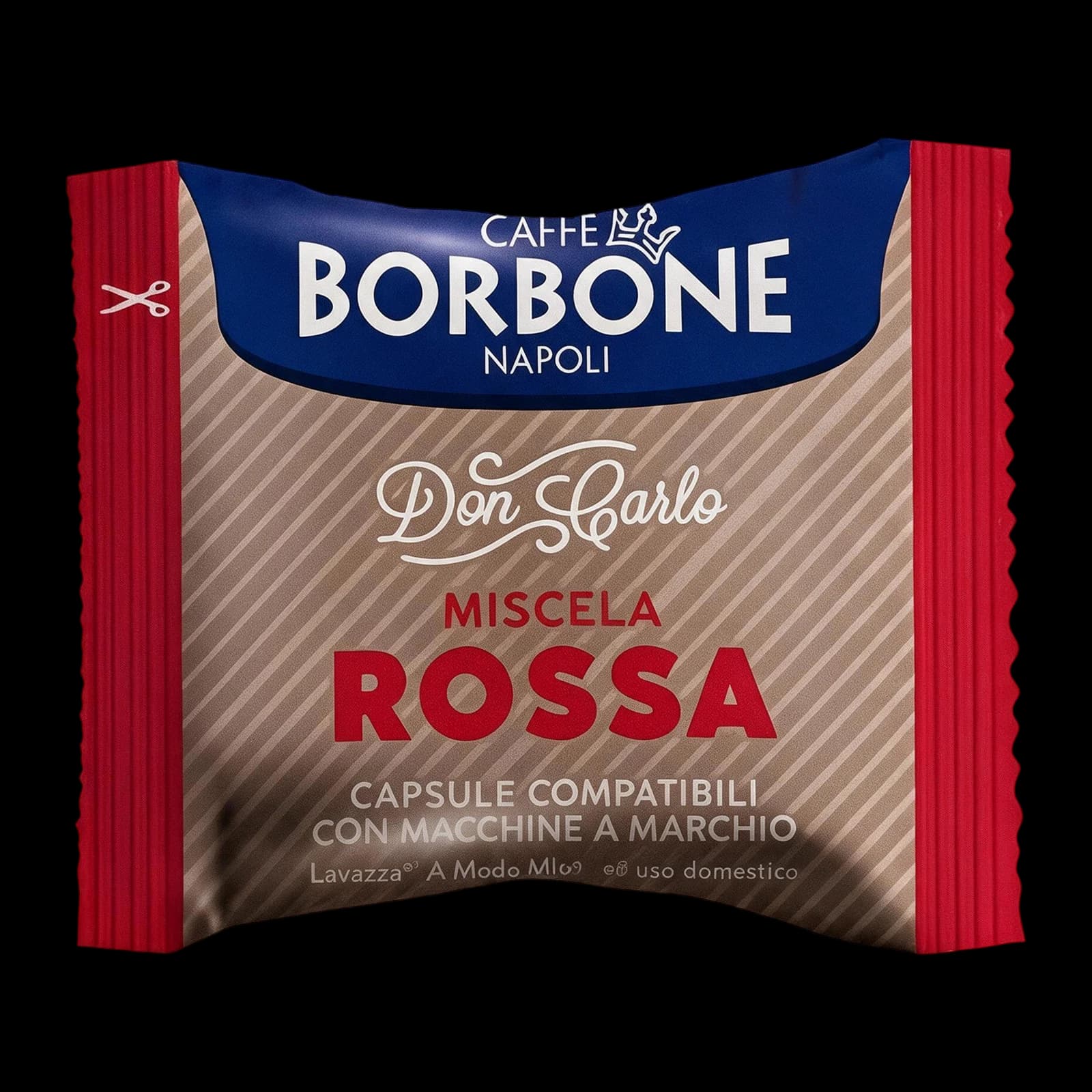 Borbone Don Carlo Red 50 Capsule, Compostabili | A Modo Mio, immagine 1