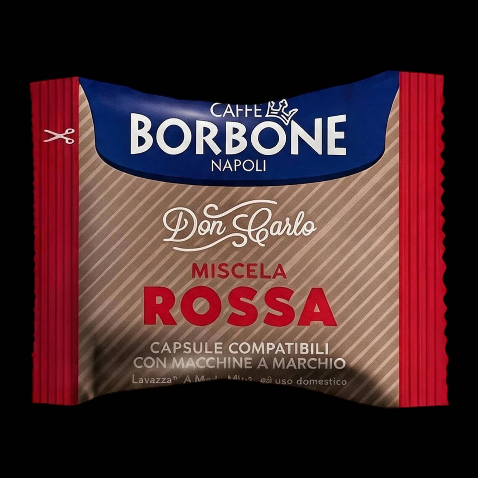 Borbone Don Carlo Red 100 Capsule, Compostabili | A Modo Mio