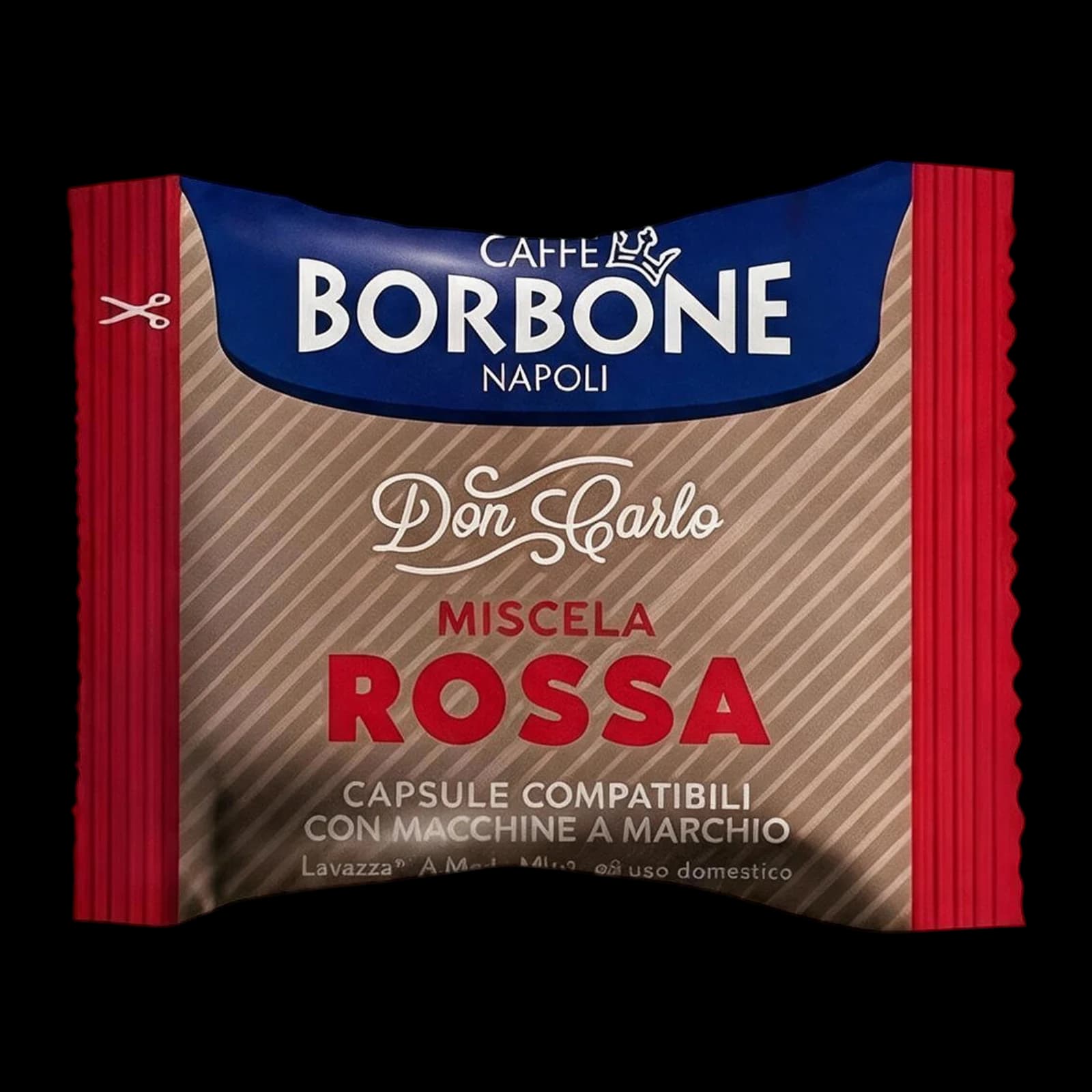 Borbone Don Carlo Red 100 Capsule, Compostabili | A Modo Mio, immagine 1
