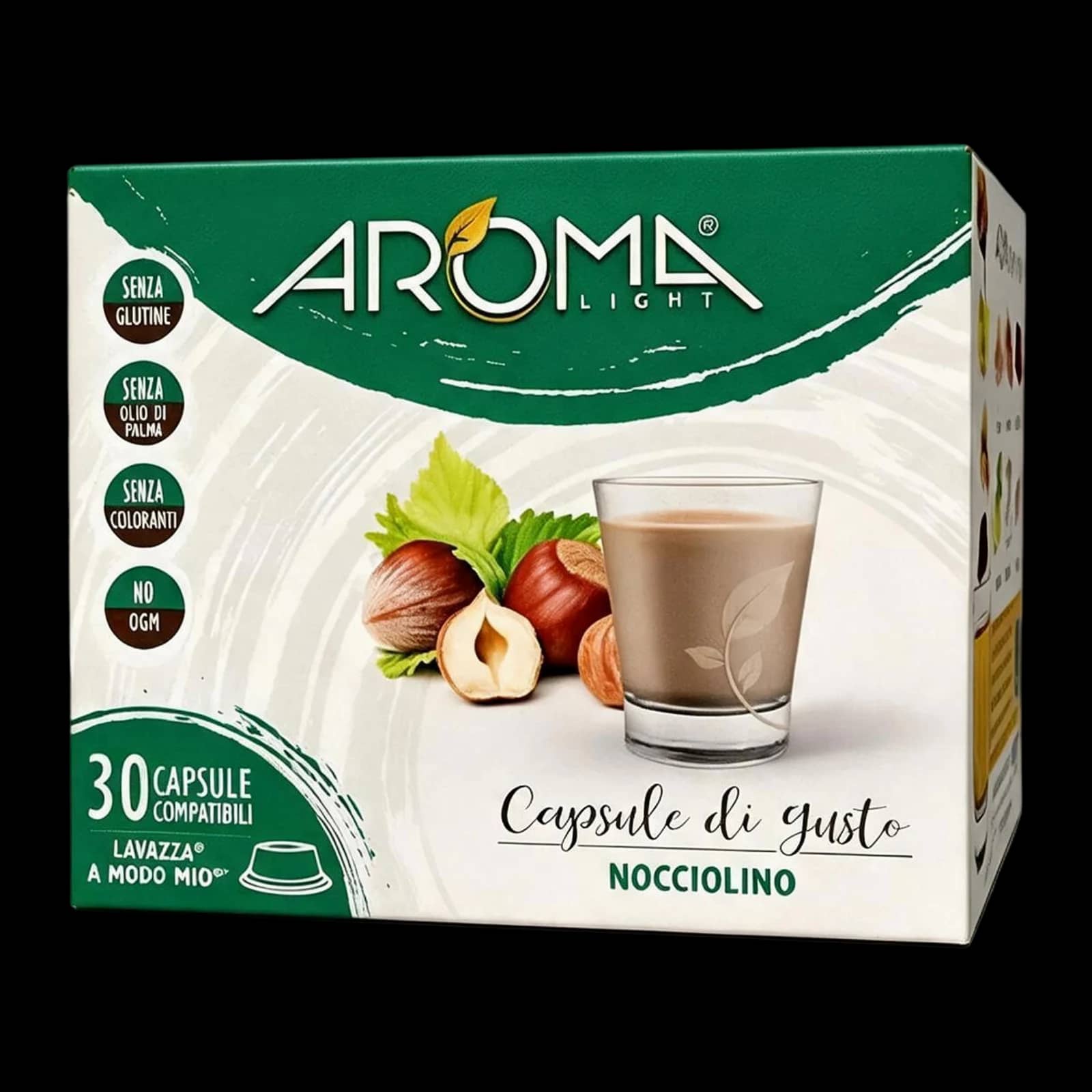 Aroma Light Nocciolino 30 Capsule | A Modo Mio