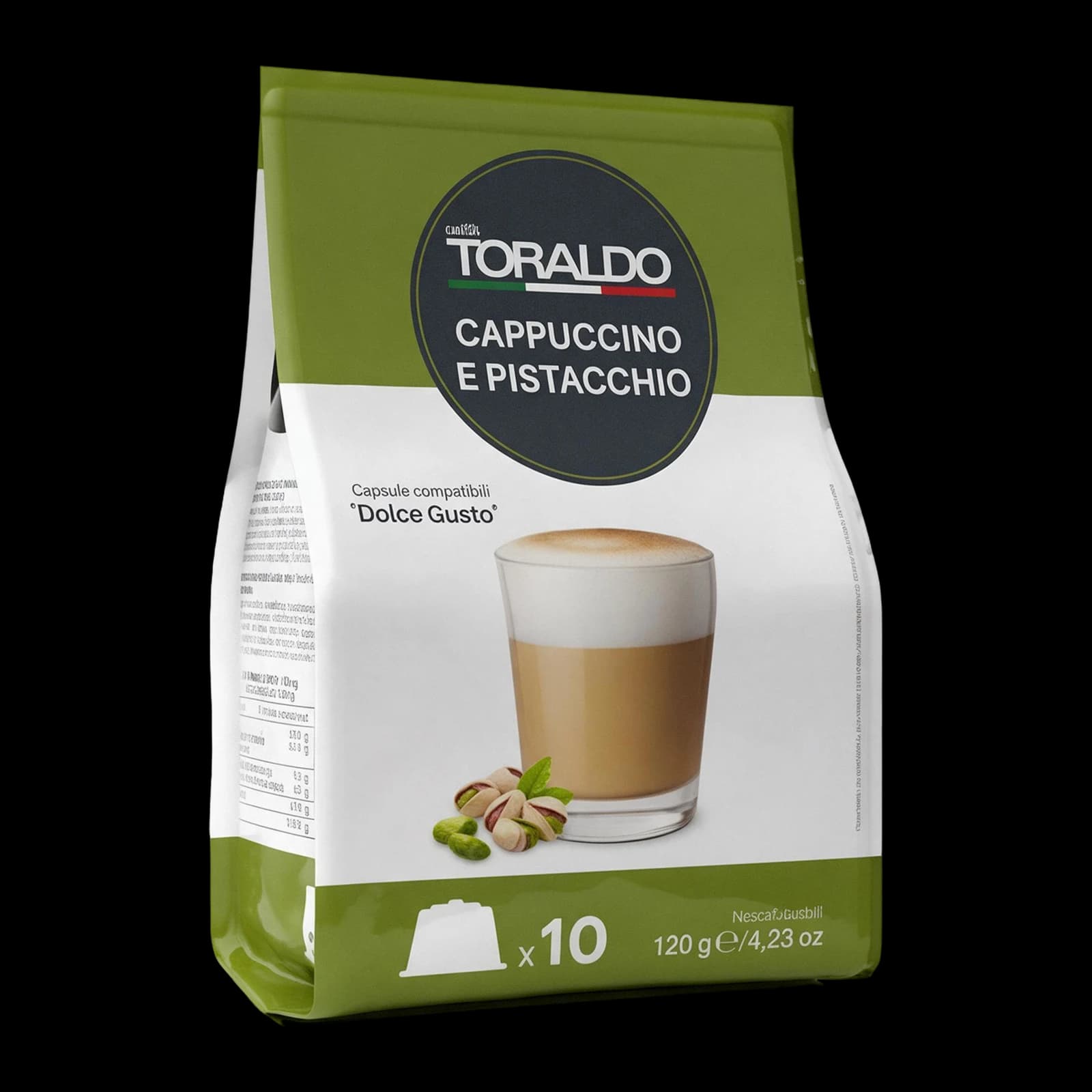 Toraldo Cappuccino al Pistacchio 10 Capsule | Dolce Gusto, immagine 1