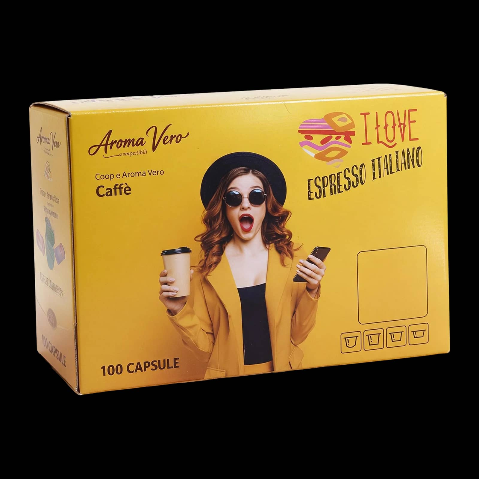 Aroma Vero Gran Crema 100 Capsule | Coop e Aroma Vero