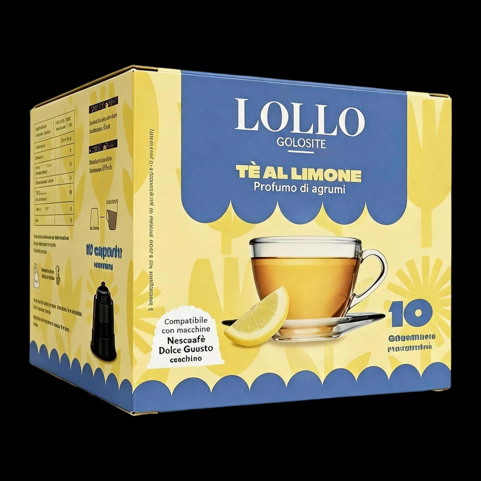 Lollo Tè al Limone 10 Capsule | Dolce Gusto, immagine 1