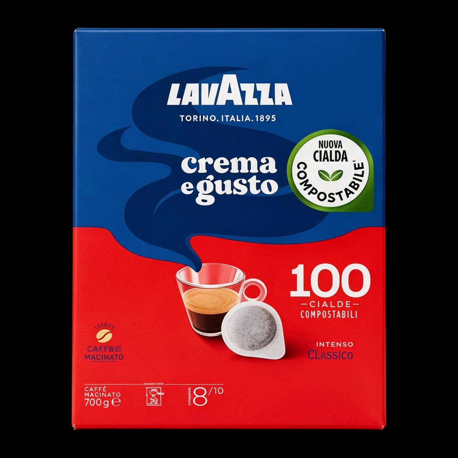 Lavazza Crema e Gusto 100 Cialde | ESE 44mm