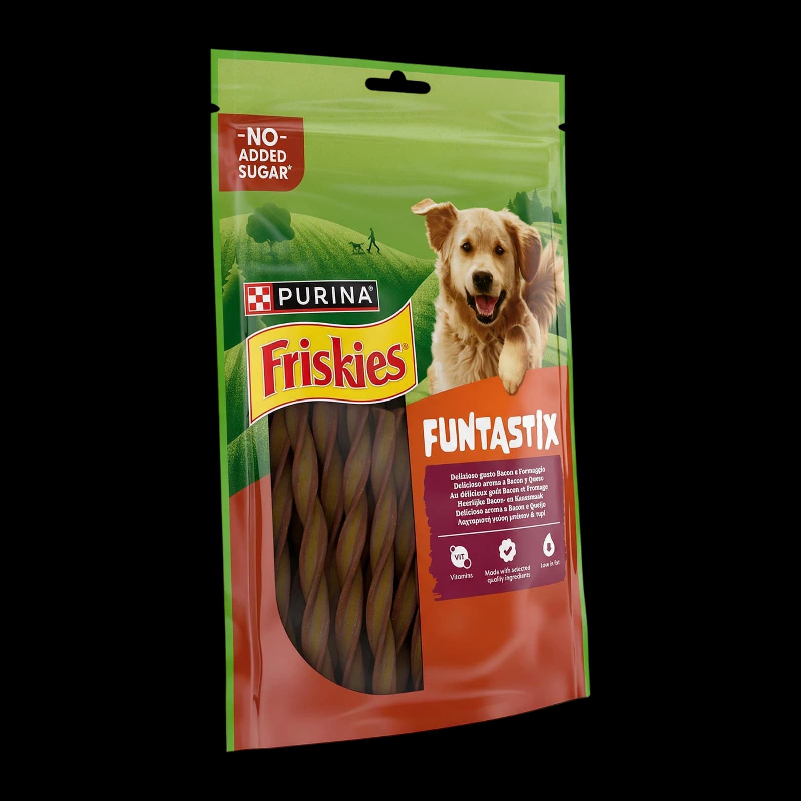 Purina Friskies Funtastix Bacon e Formaggio 175 g | Pet Food, immagine 1