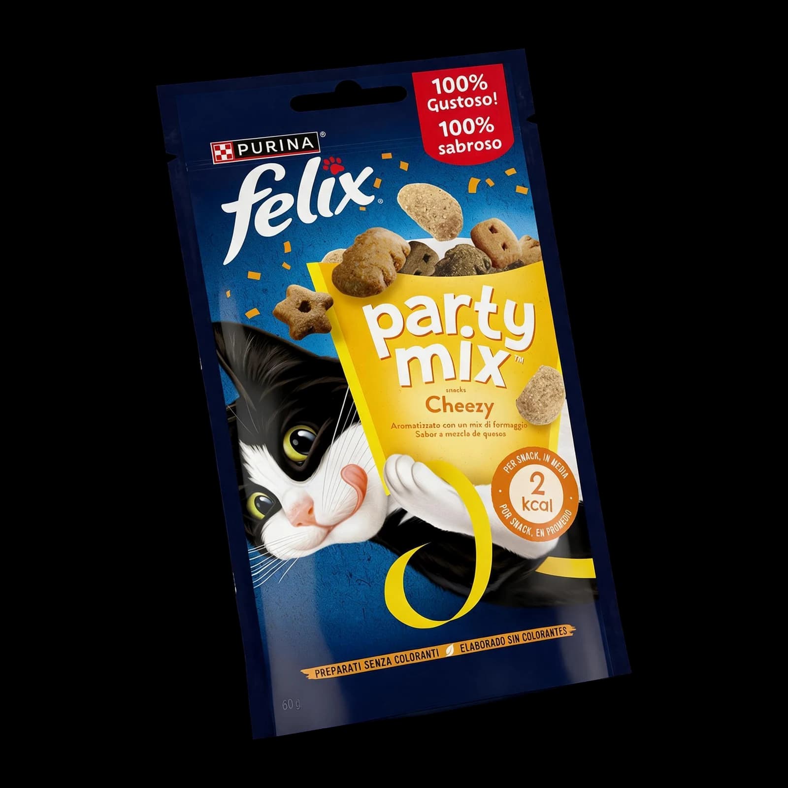 Purina Felix Party Mix Cheezy Formaggi 60 g | Pet Food, immagine 1