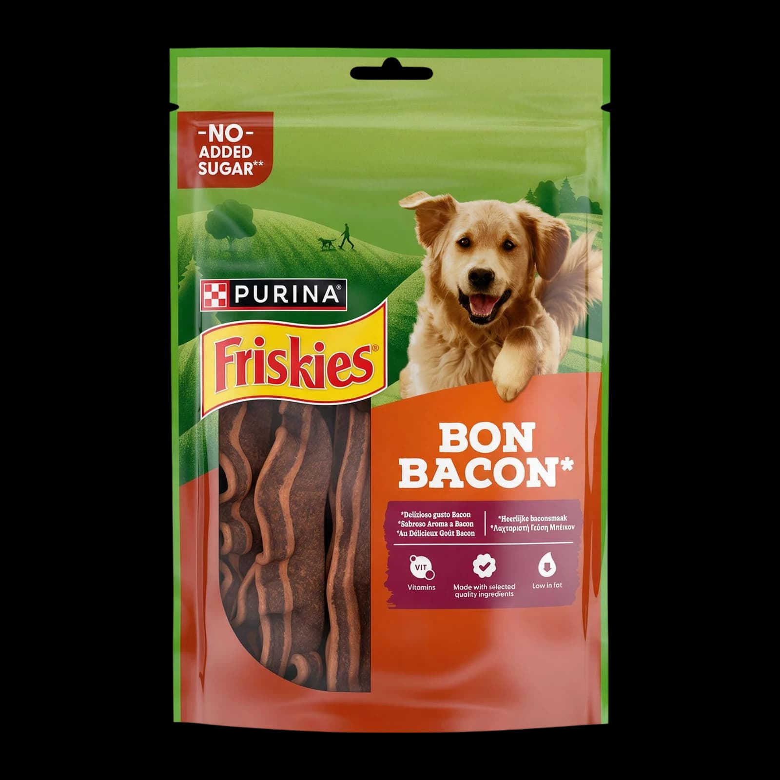 Purina Friskies Bon Bacon Snack per Gatti 120 g | Pet Food, immagine 1