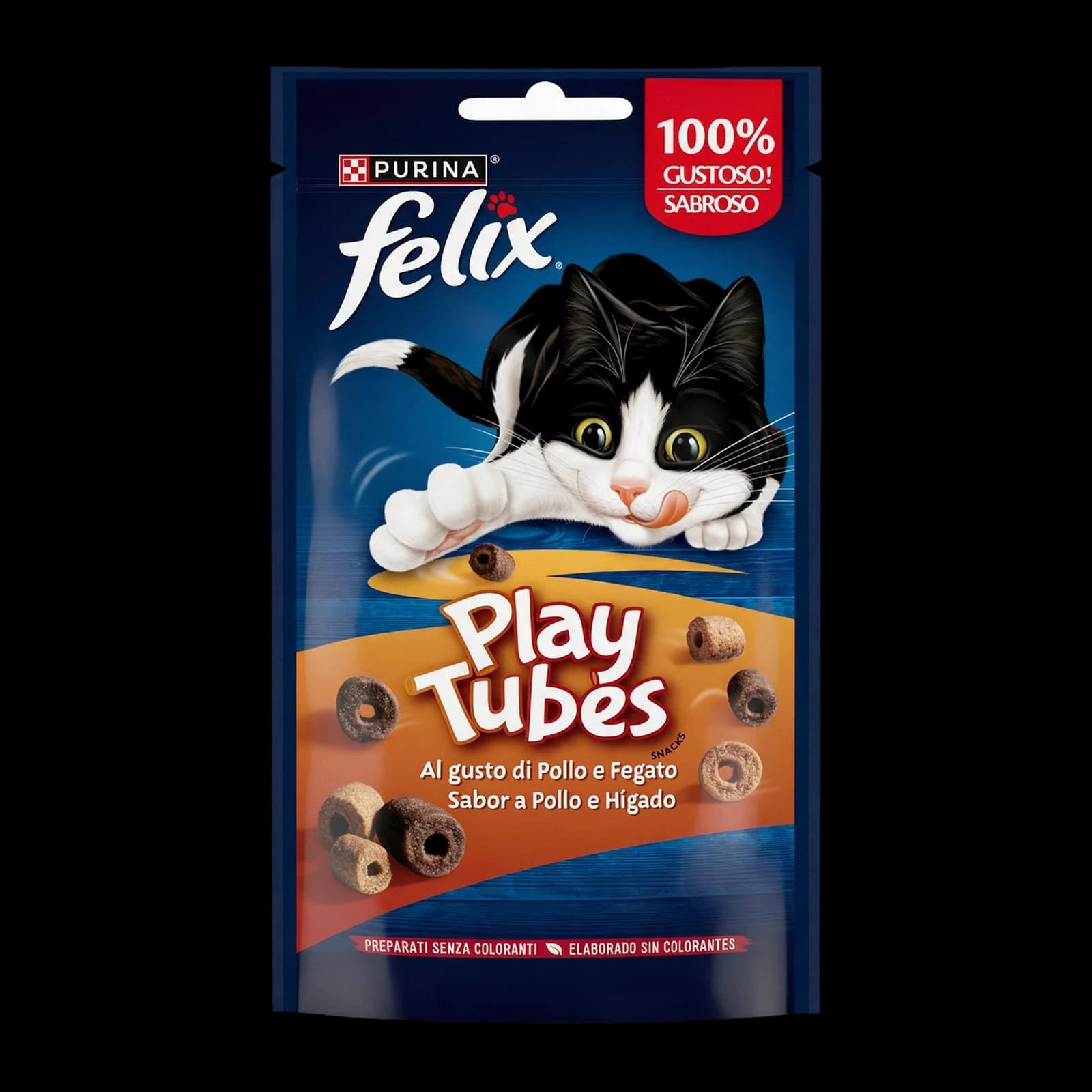 Purina Felix PlayTubes Pollo e Fegato 50 g | Pet Food, immagine 1