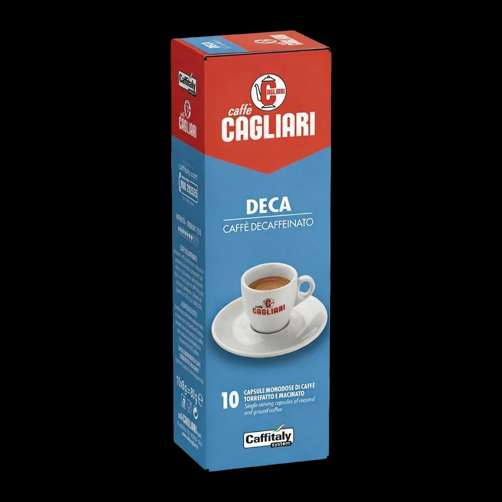 Caffitaly Cagliari Decaffeinato 10 Capsule | Caffitaly, immagine 1