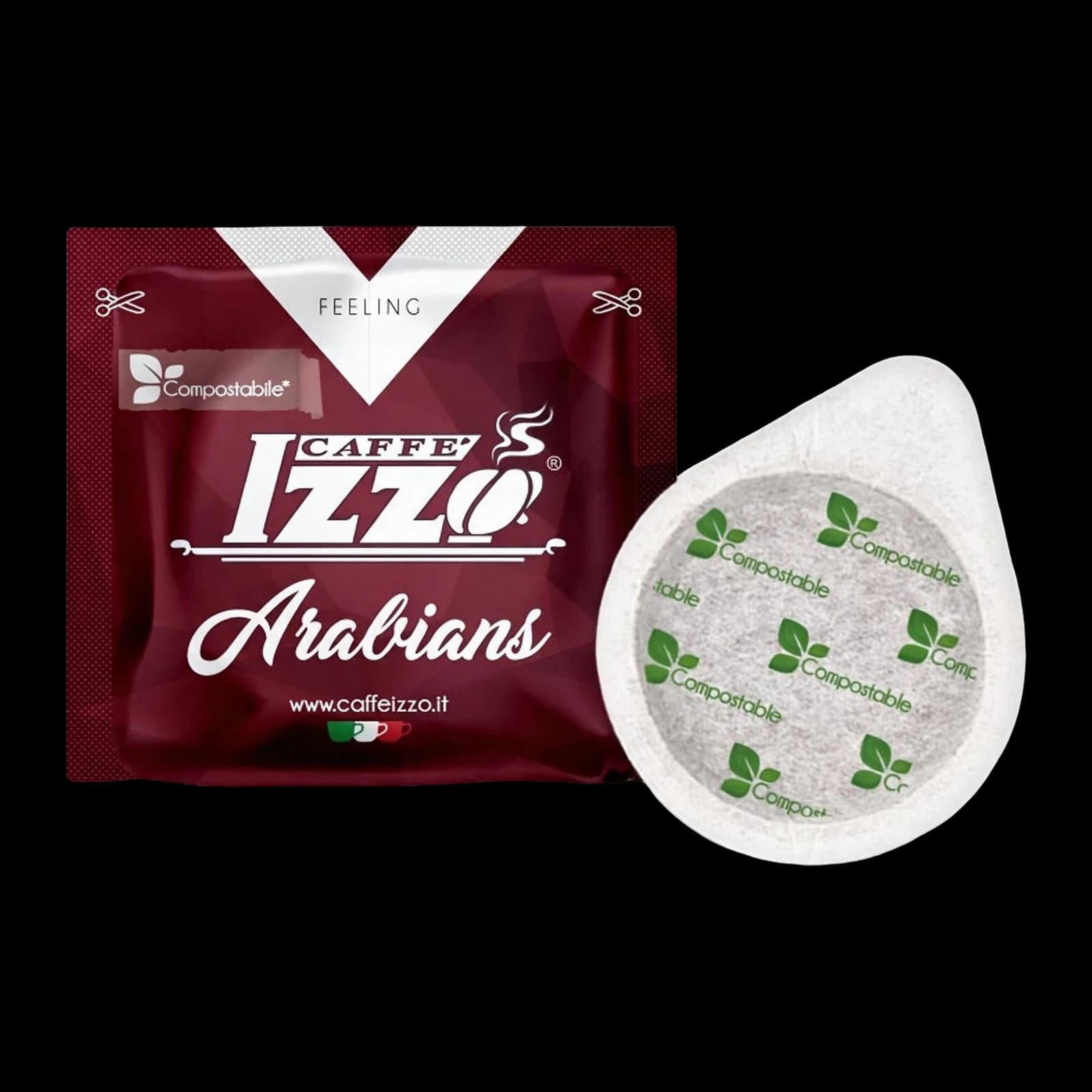 IZZO Caffe Arabians 150 Cialde: Note Floreali | ESE 44 mm, immagine 1