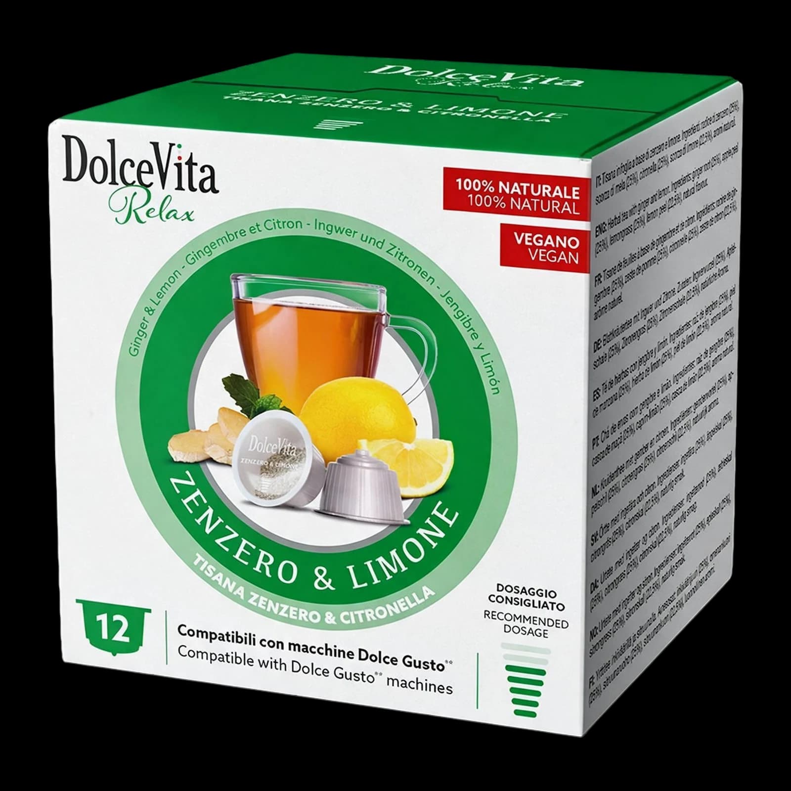 Dolce Vita Zenzero e Limone 12 Capsule | Dolce Gusto, immagine 1