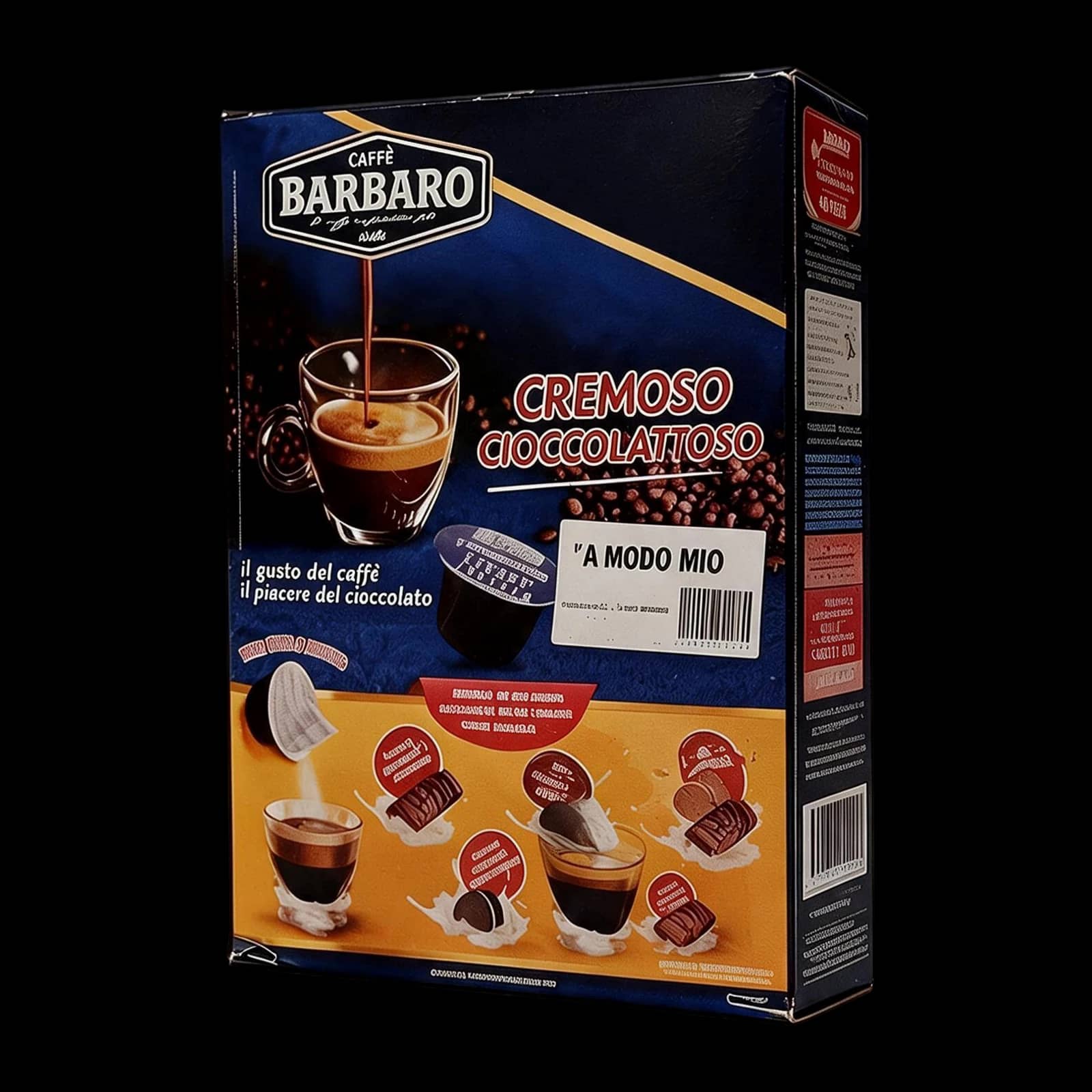 Barbaro Cremoso Napoli 48 Capsule | Lavazza A Modo Mio