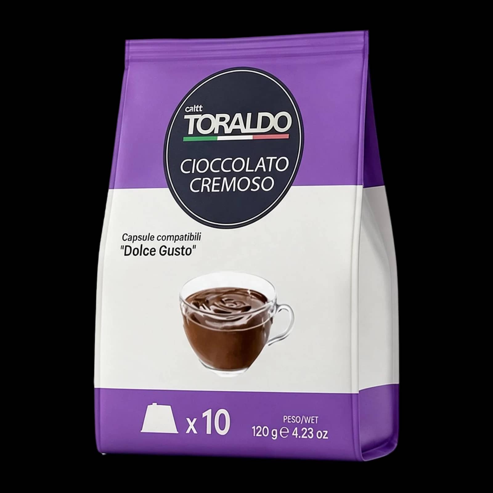 Toraldo Cioccolato Cremoso 10 Capsule | Dolce Gusto