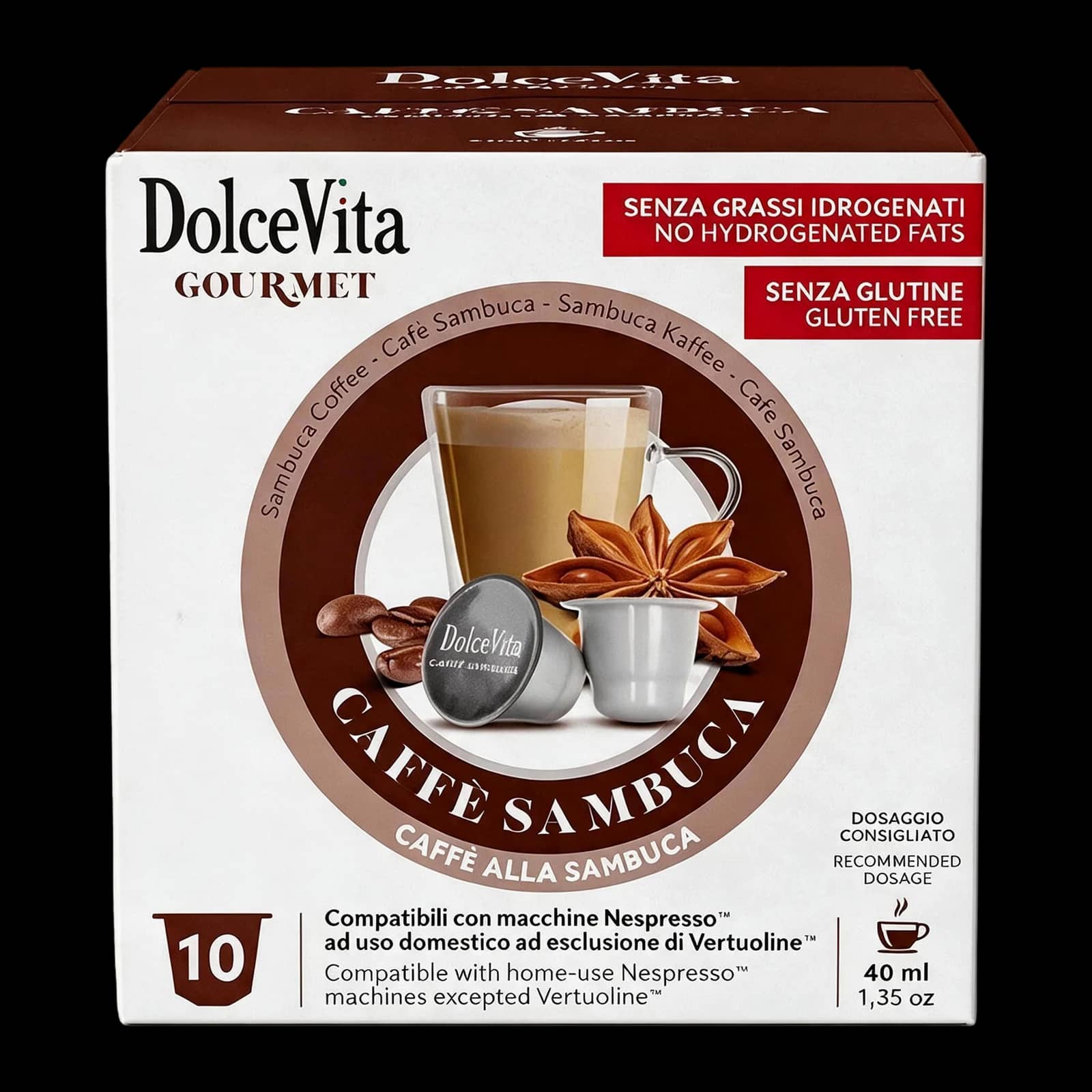 Dolce Vita Sambuca Capsule | Nespresso