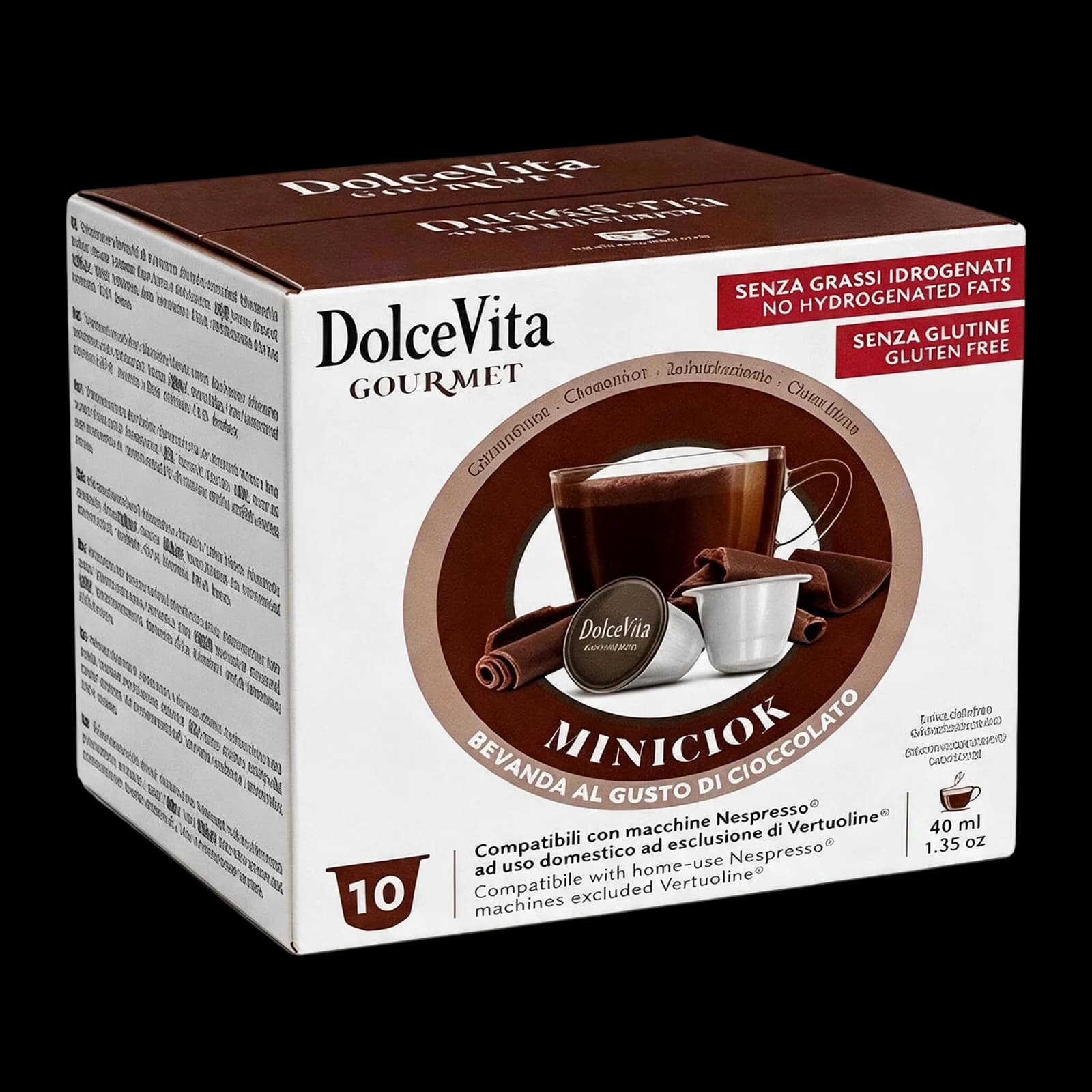 Dolce Vita Miniciock Cioccolato Capsule | Nespresso, immagine 1
