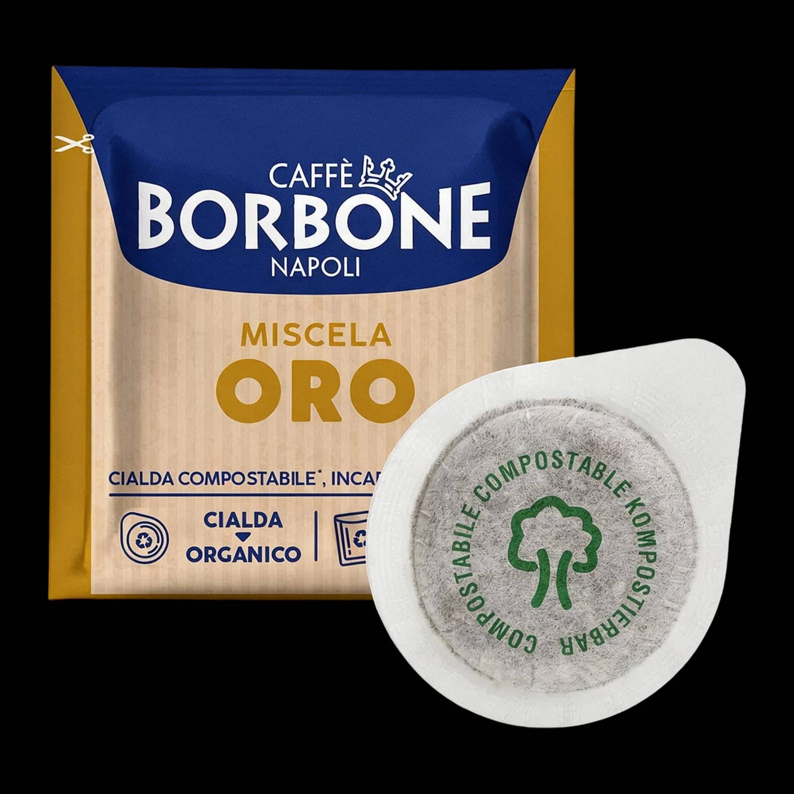 Borbone Oro 50 Cialde | ESE 44 mm