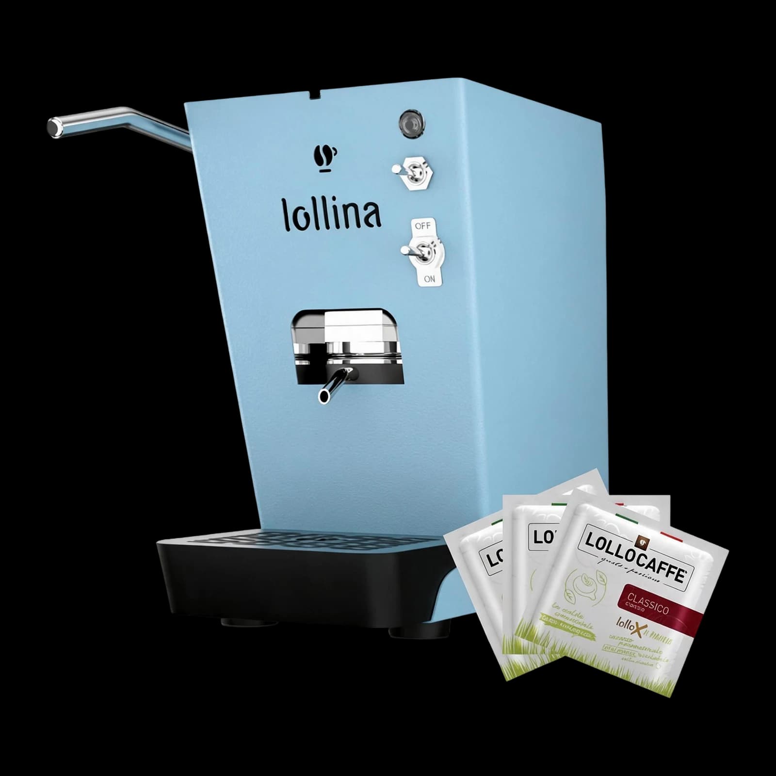 Lollo Lollina Celeste Macchina Cialde ESE 44mm | Macchine, immagine 1