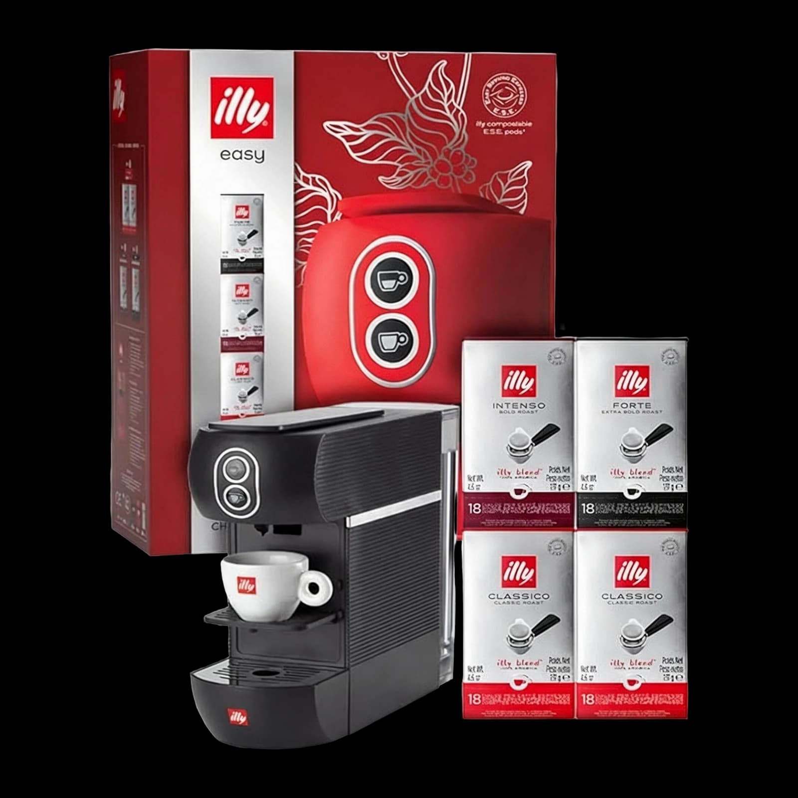 Illy Macchina Caffè Easy Nera | Macchine, immagine 1