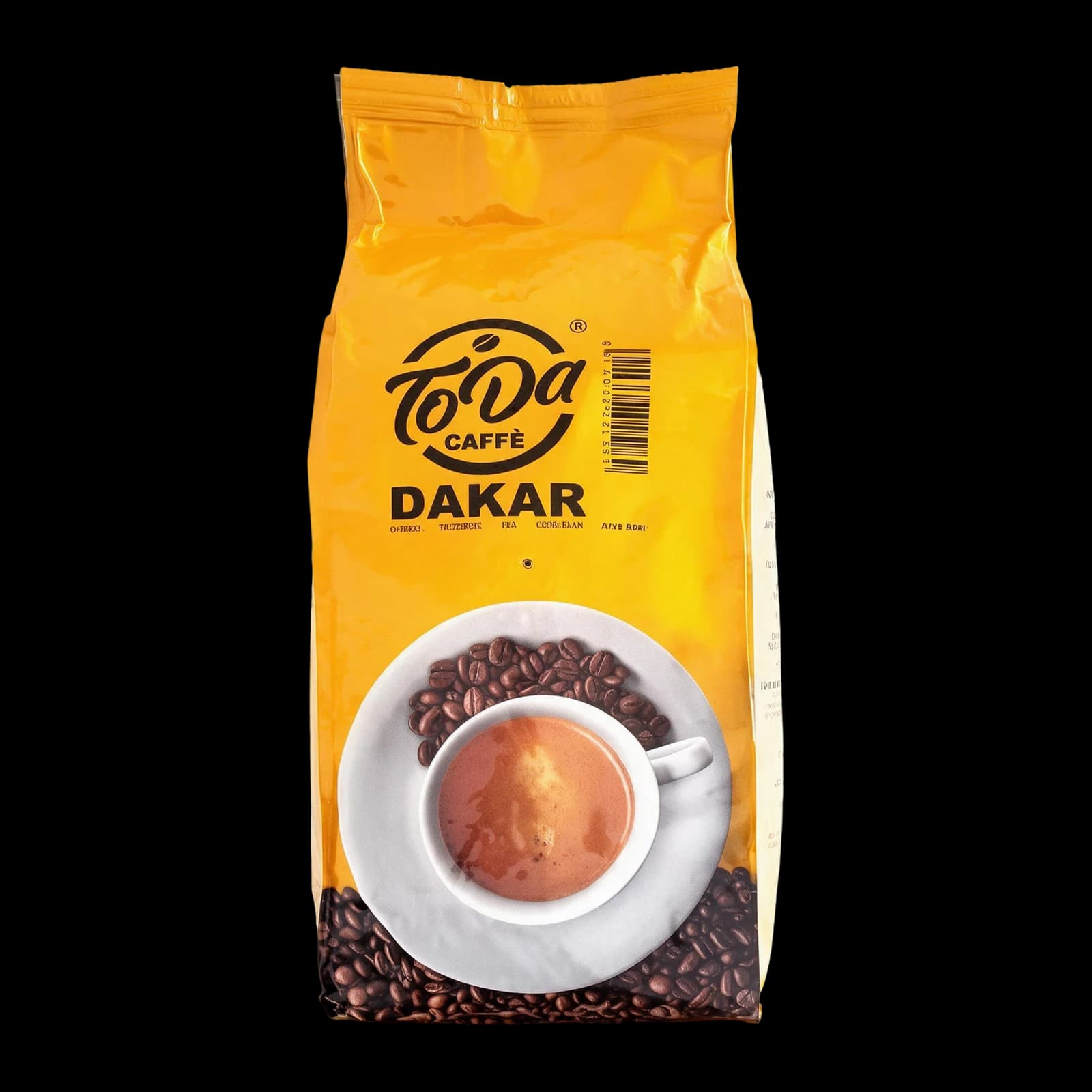 To.Da Caffè Dakar 1 kg Macinato, immagine 1