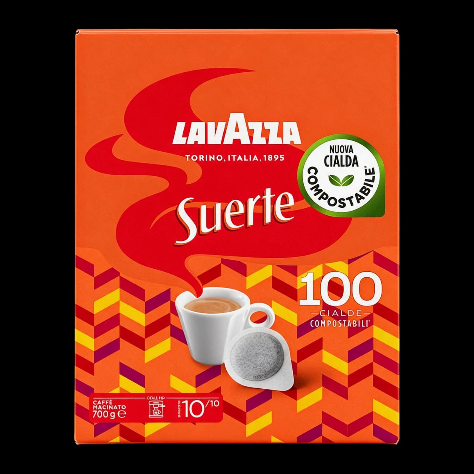 Lavazza Suerte 100 Cialde: Miscela 100% Robusta | ESE 44 mm, immagine 1
