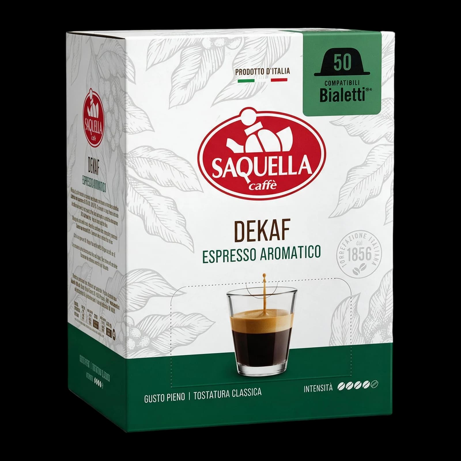 Saquella Decaffeinato 50 Capsule | Bialetti, immagine 1