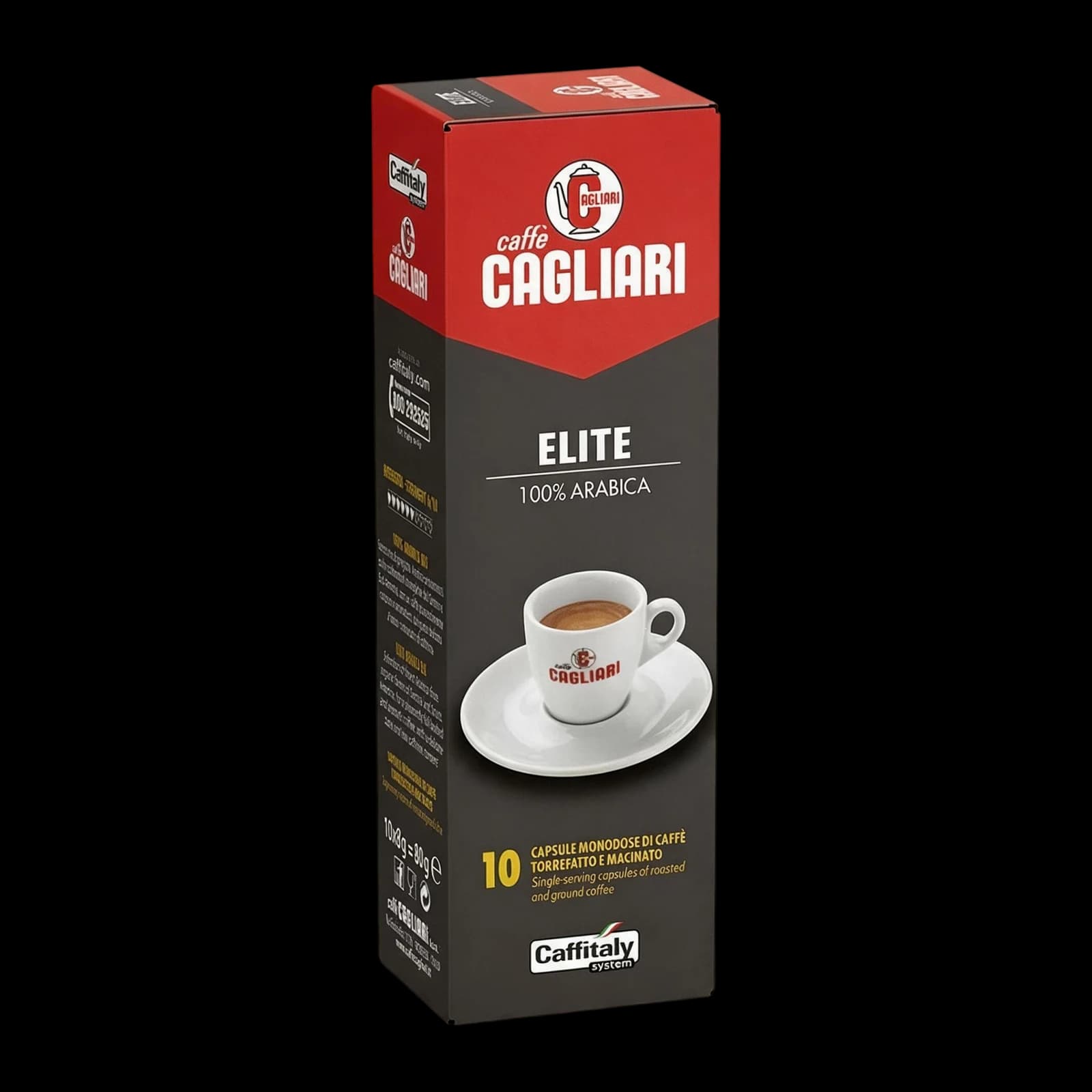 Caffitaly Cagliari 10 Capsule: Miscela 100% Arabica | Caffitaly, immagine 1