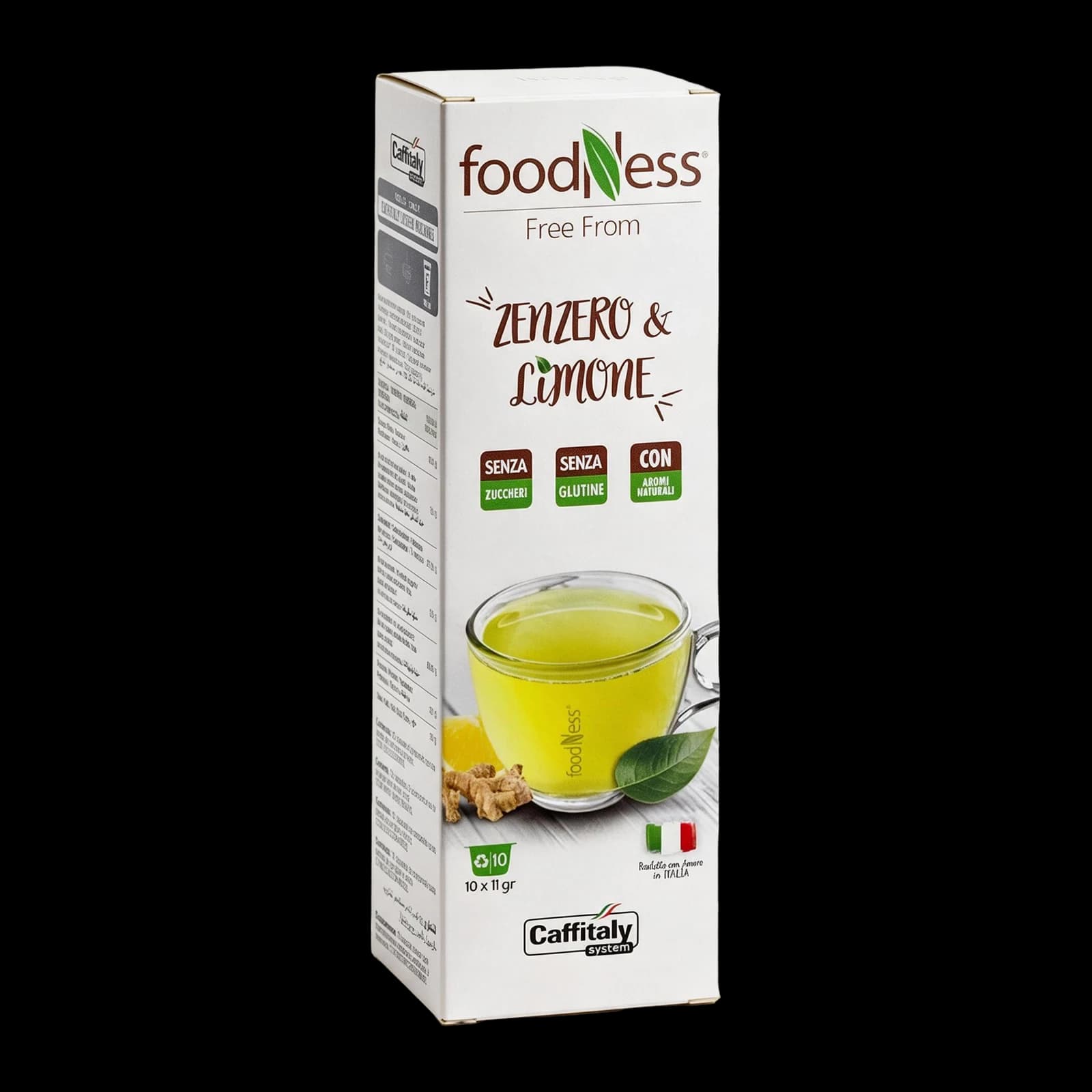Caffitaly Foodness Tisana Zenzero Limone 10 Capsule | Caffitaly, immagine 1