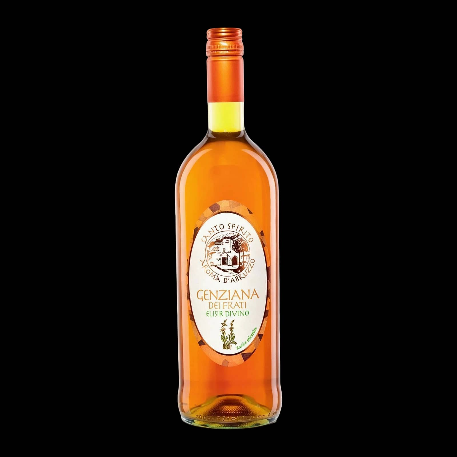 Santo spirito Elisir Genziana dei Frati 1 L | Bottiglie