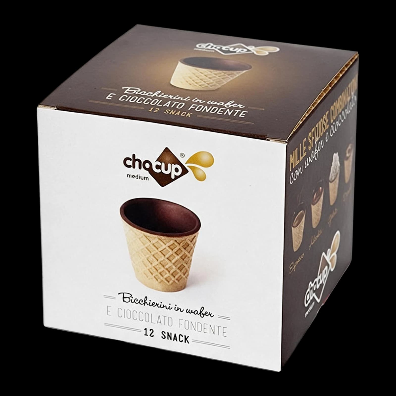 Foodrinks Bicchieri Commestibili Cioccolato 60 ml 12 | Dolci, immagine 1