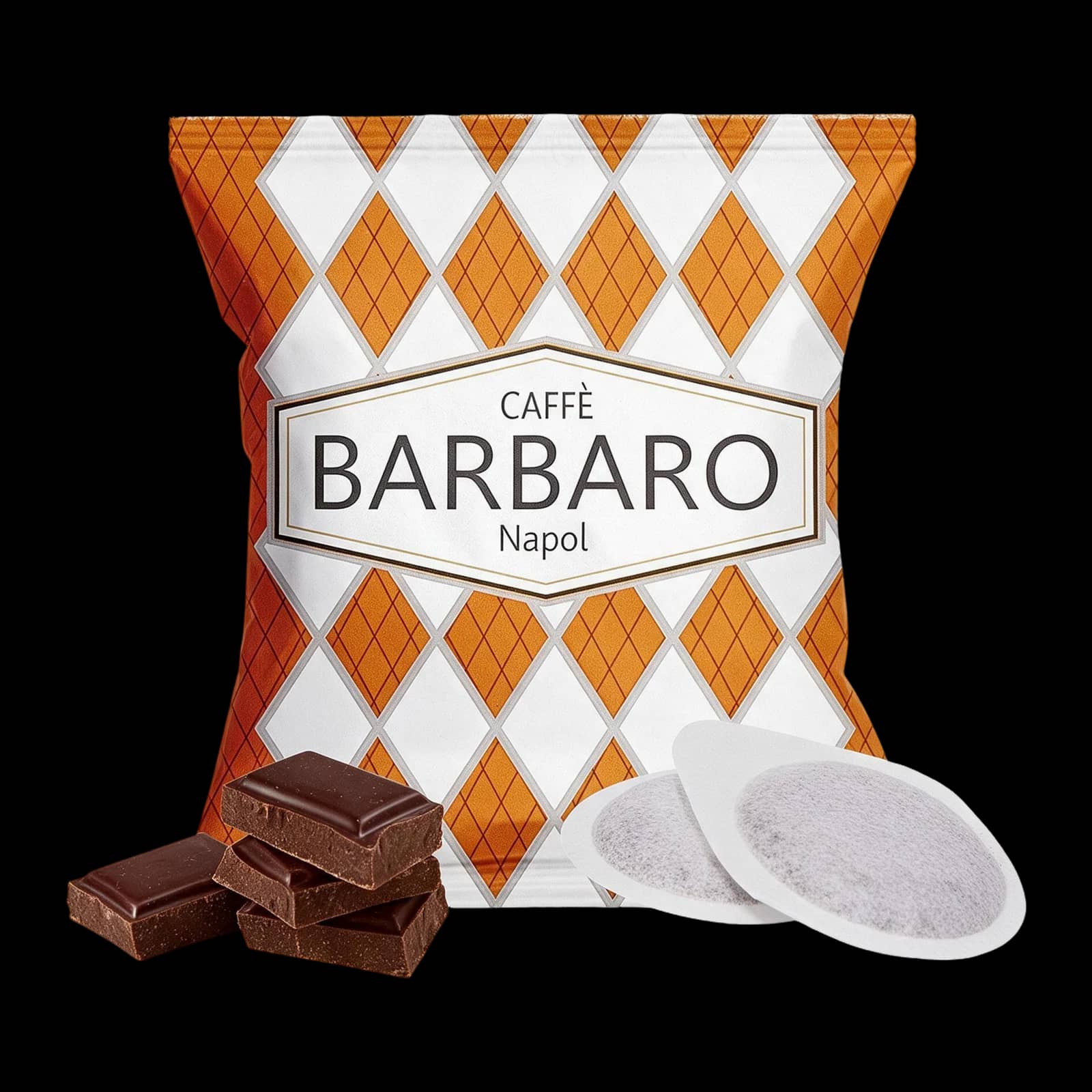 Barbaro Caffè Cioccolato 10 Cialde | ESE 44 mm