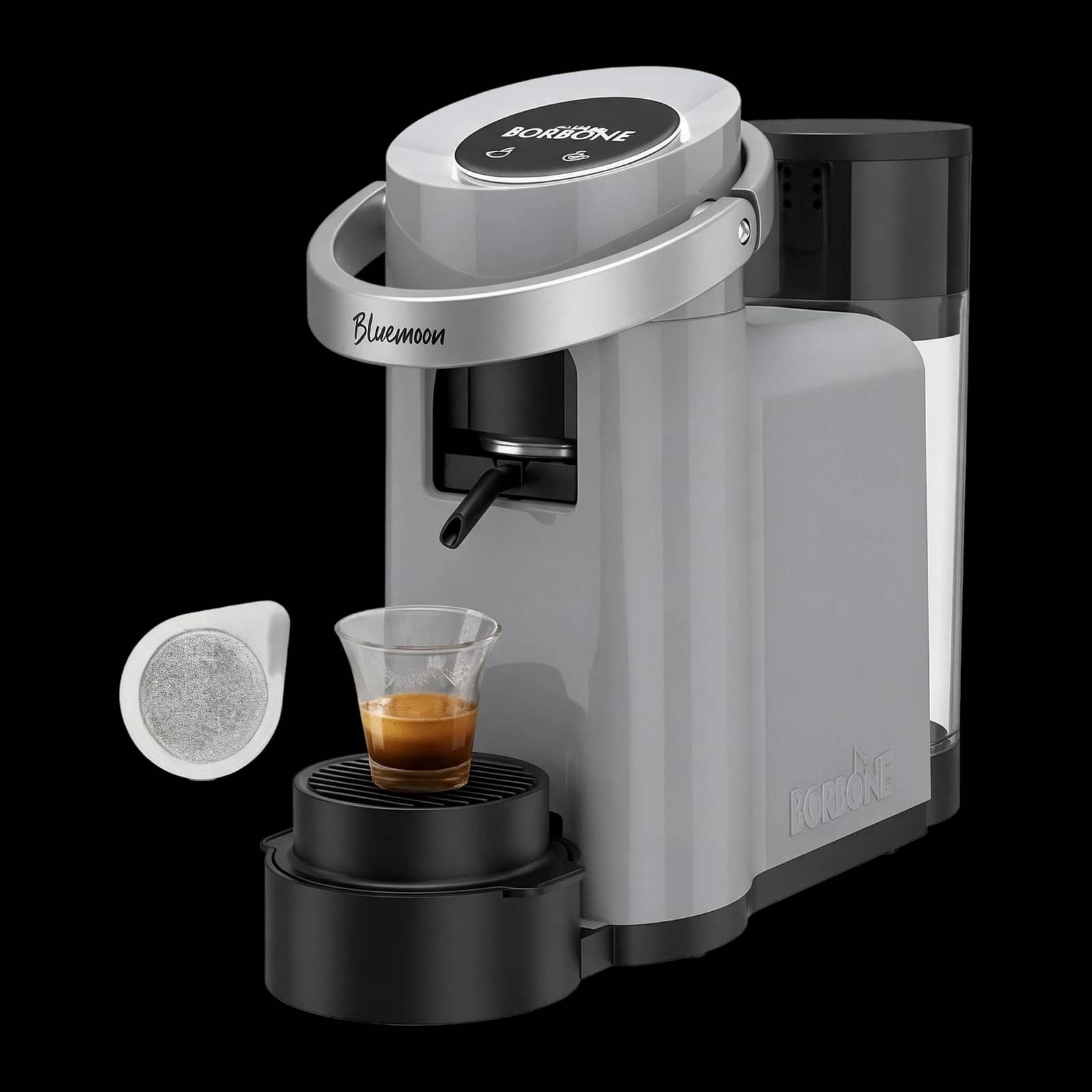1 Macchina Caffè Bluemoon Grigia Borbone Cialde ES