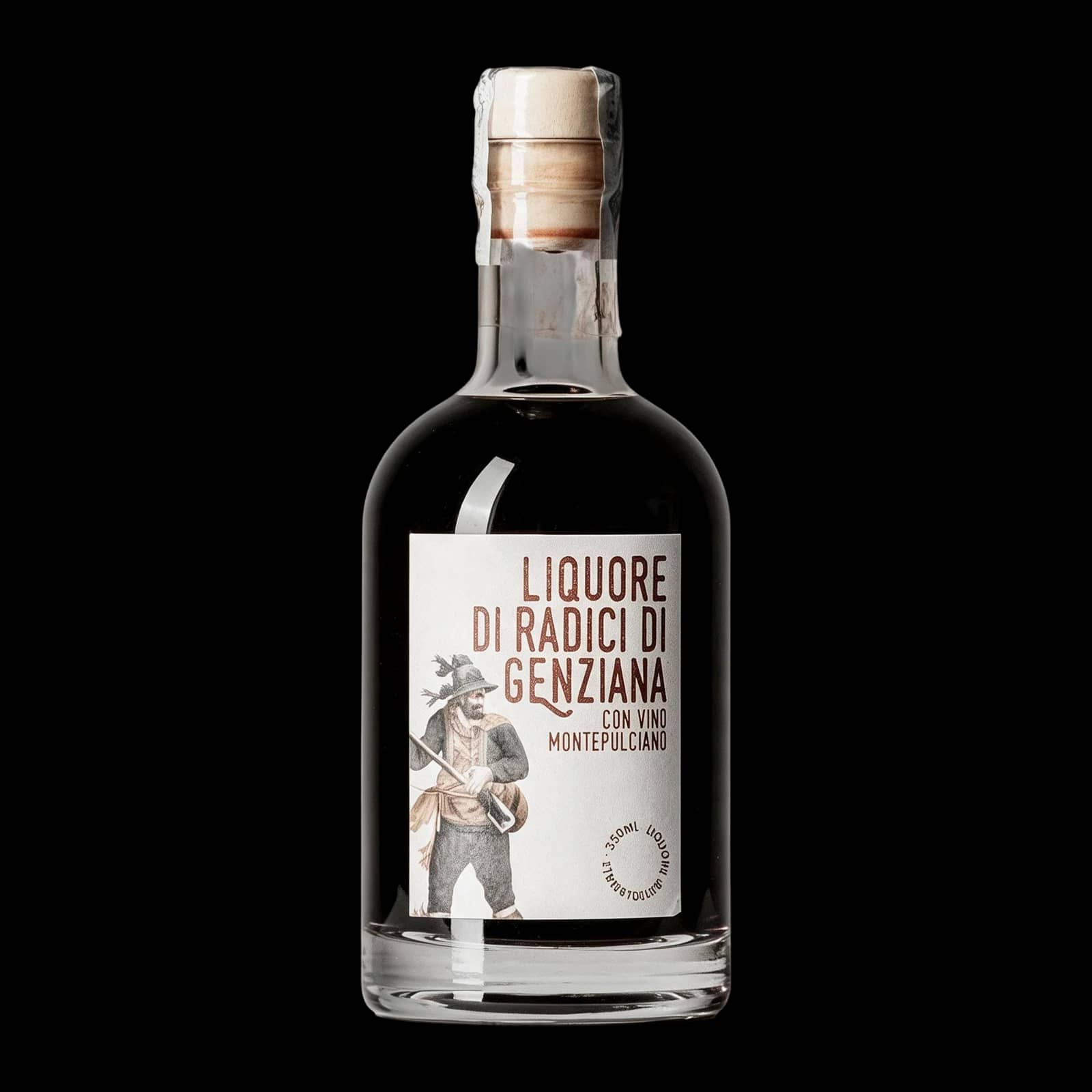 Liquore Di Genziana Con Vino Montepulciano 350ml Terra Dei Briganti