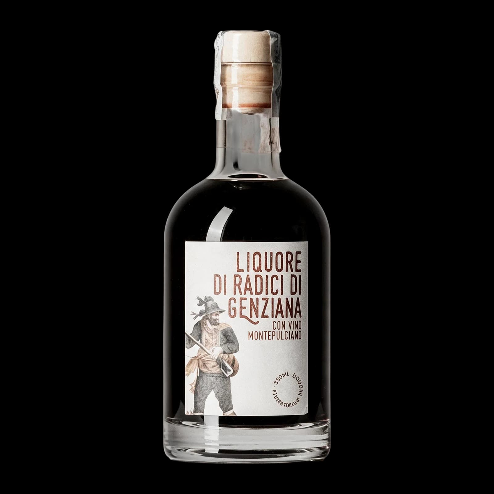 Liquore Di Genziana Con Vino Montepulciano 350ml Terra Dei Briganti, immagine 1
