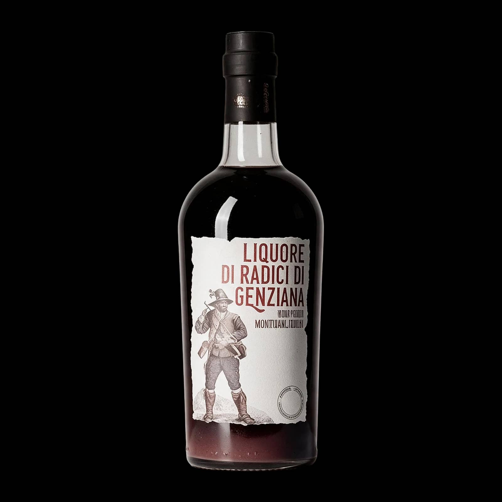 Liquore Di Genziana Con Vino Montepulciano 700ml Terra Dei Briganti